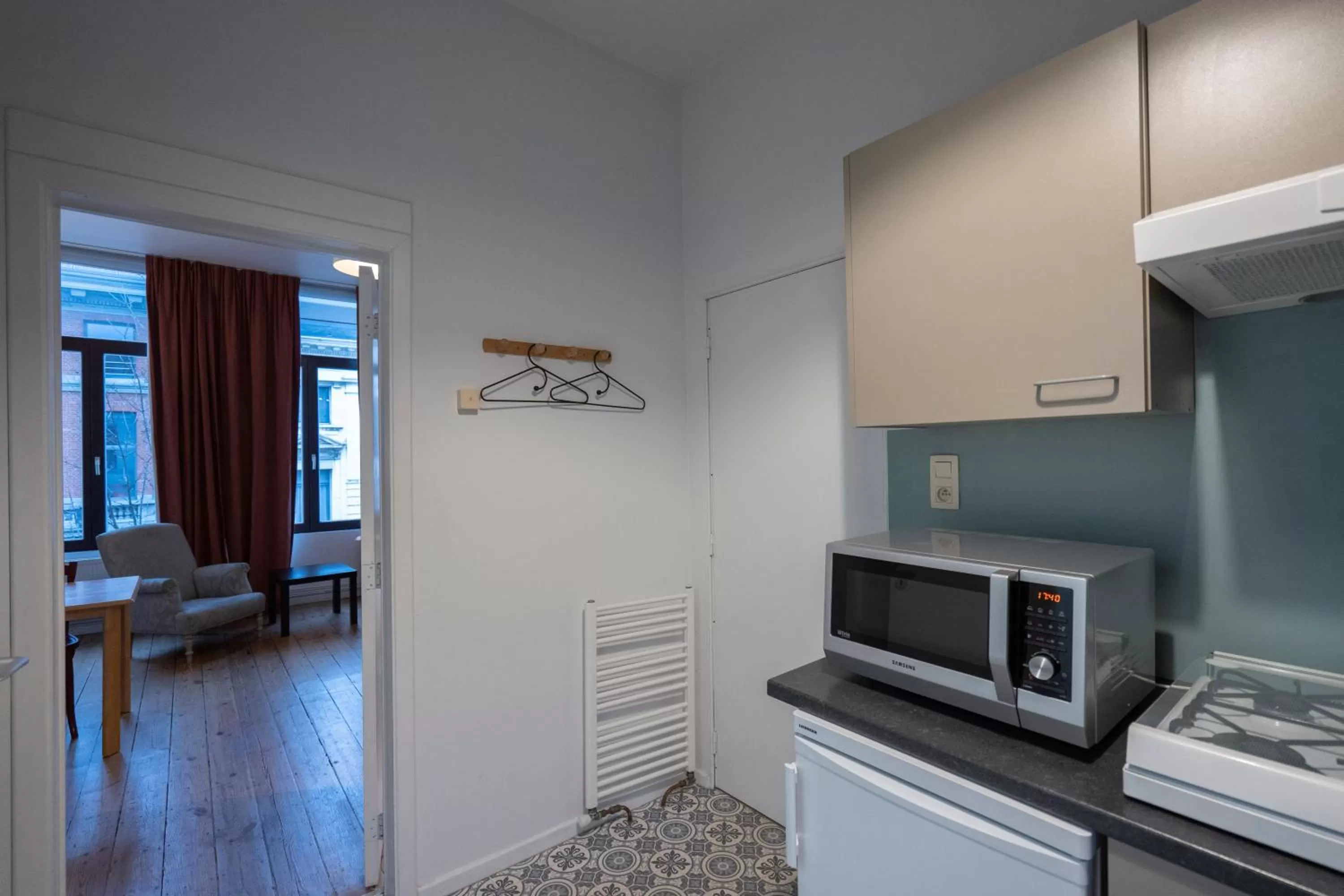 Kitchen or kitchenette in Because the Night city lodge