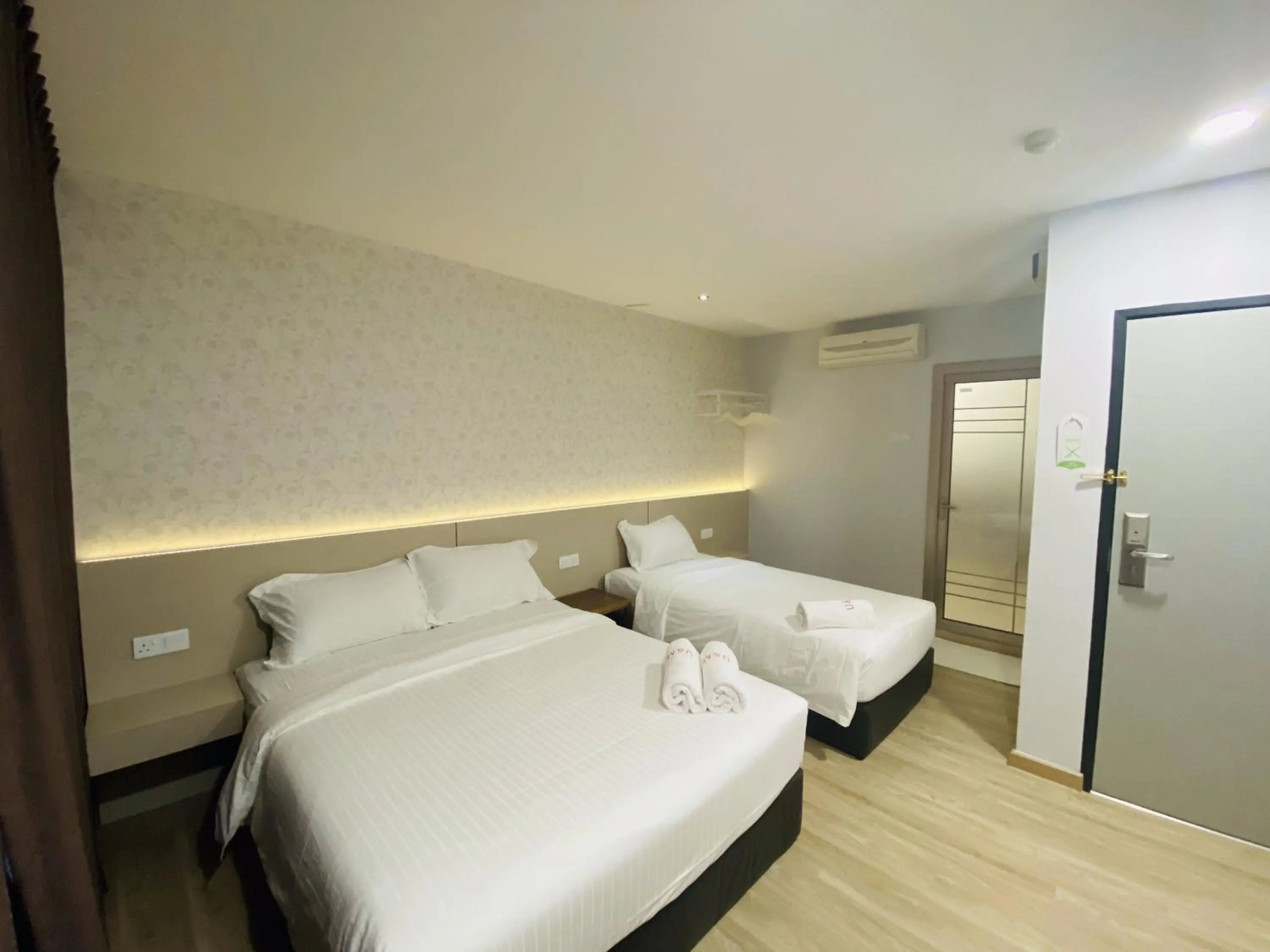 Bed in Hotel U and Me