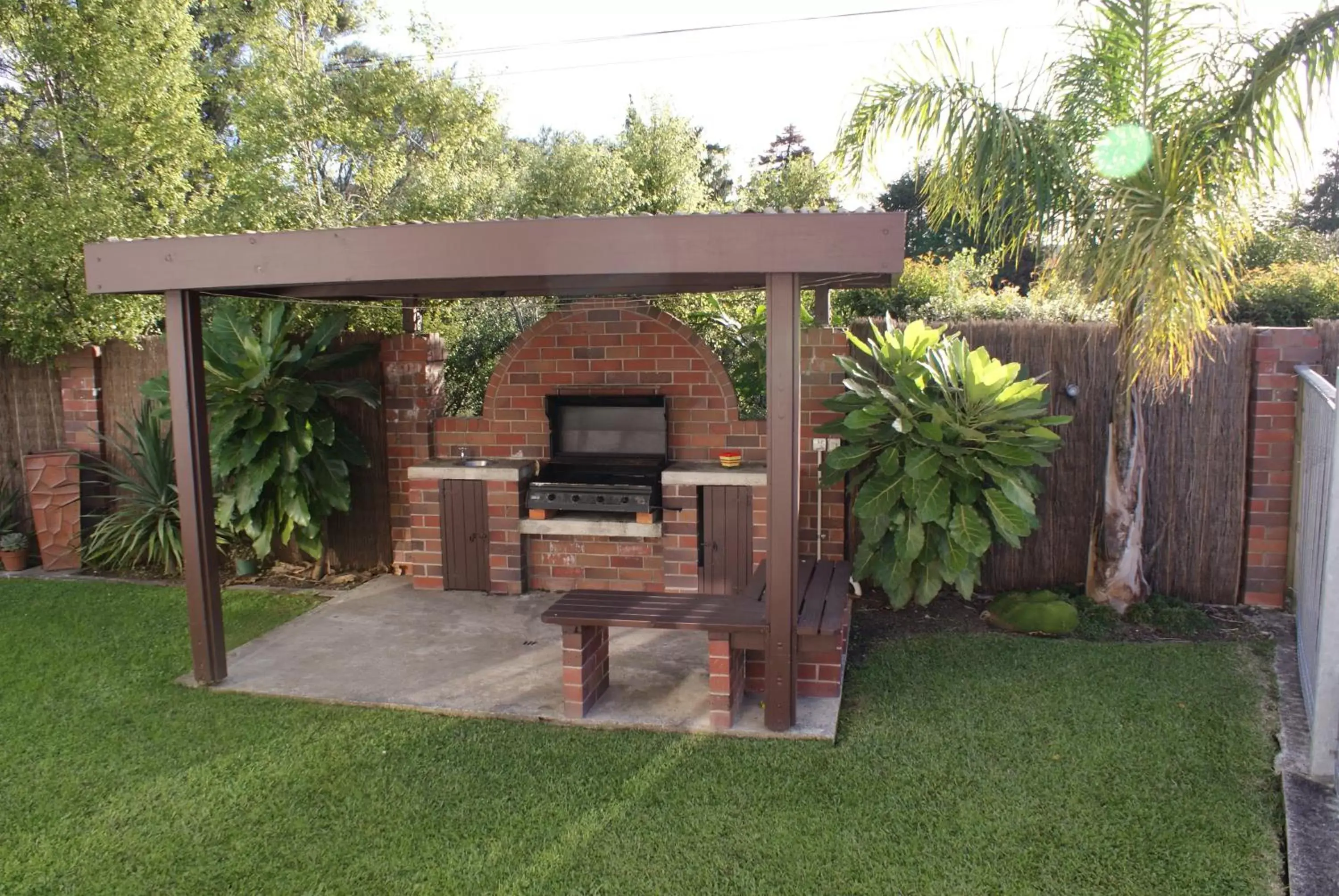 Patio, BBQ Facilities in Warkworth Lodge