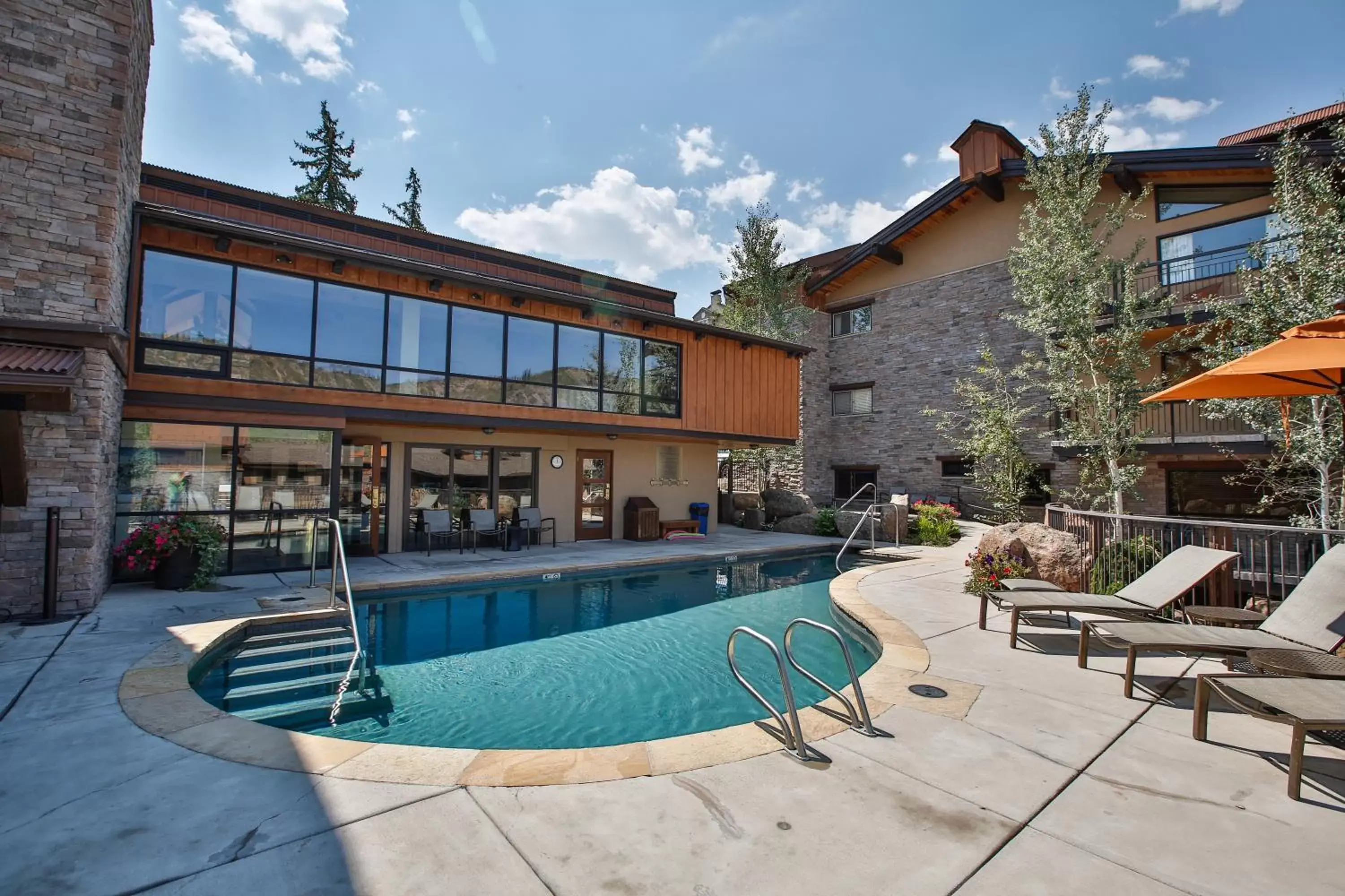 Swimming pool, Property Building in The Crestwood Snowmass Village