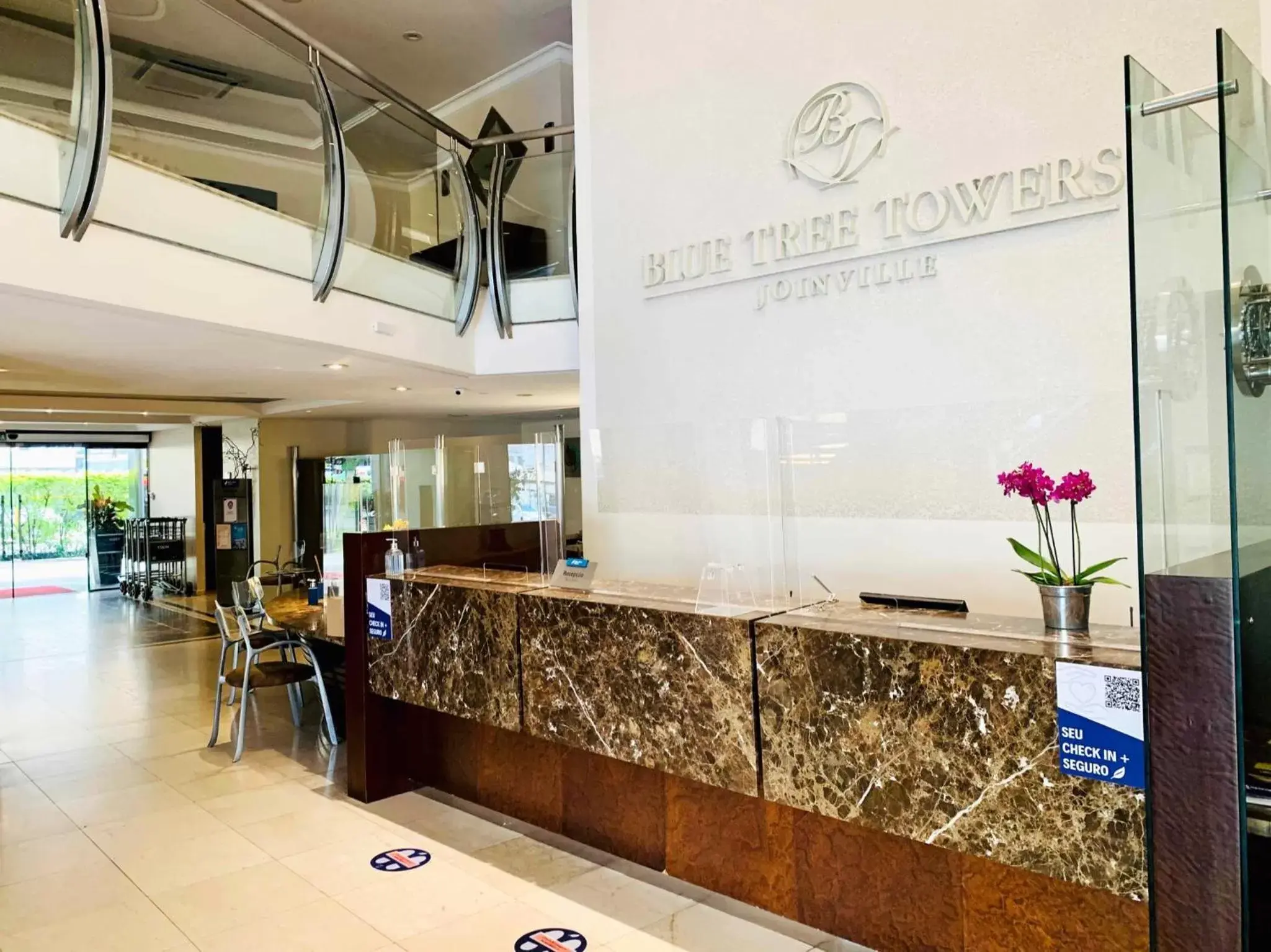 Lobby or reception, Lobby/Reception in Blue Tree Towers Joinville