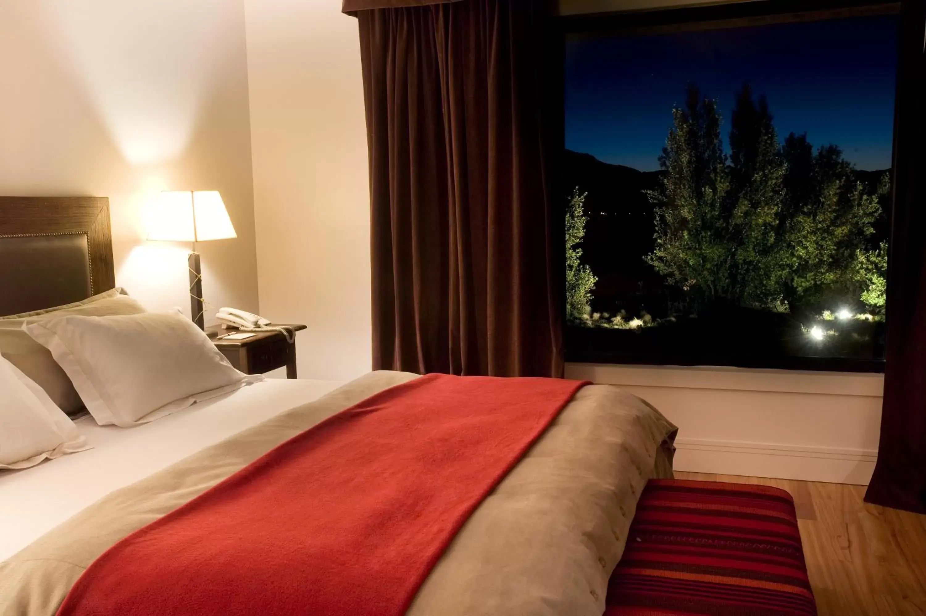 Bed in Loi Suites Chapelco Hotel