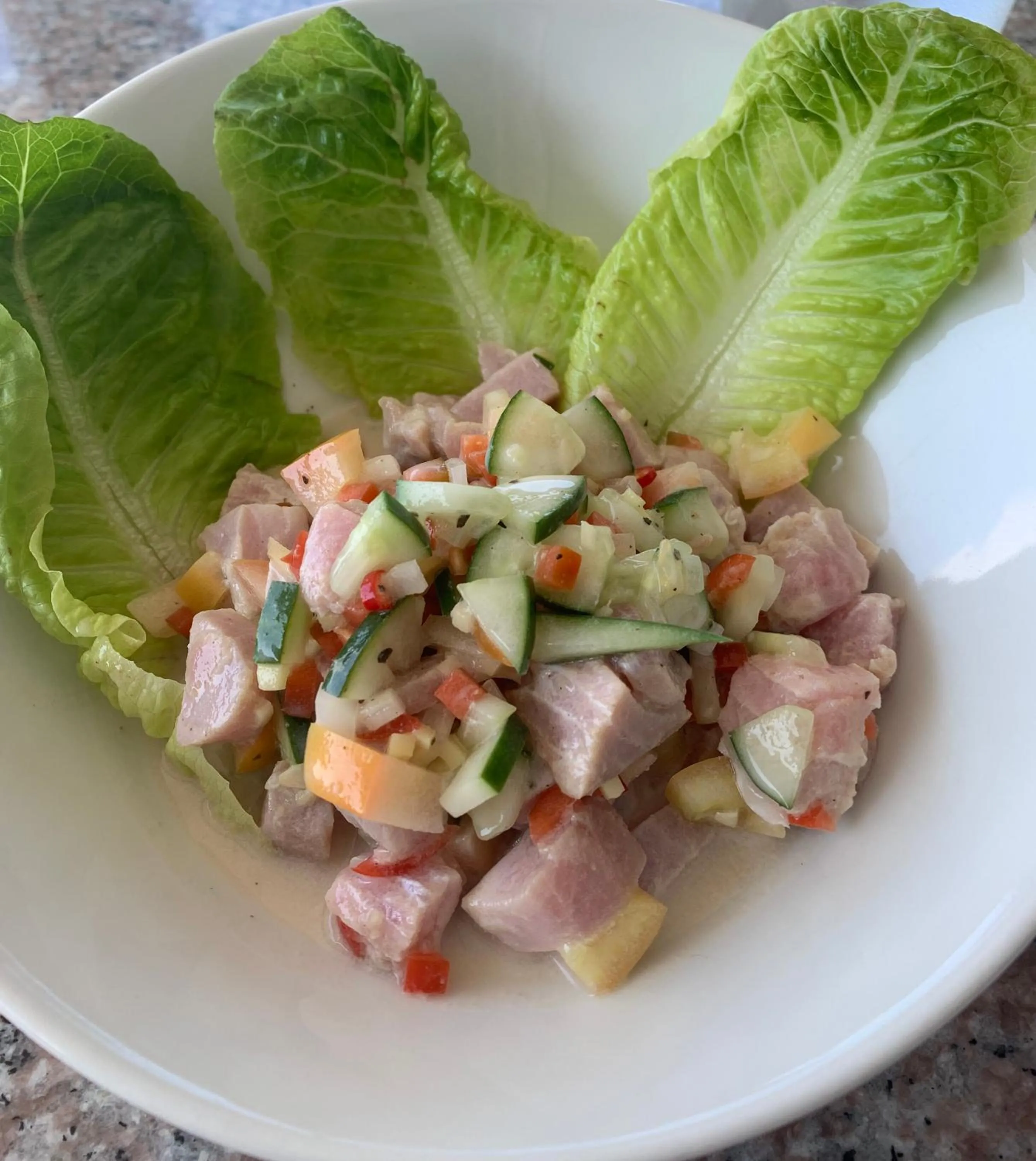 Food in Edgewater Dive & Spa Resort