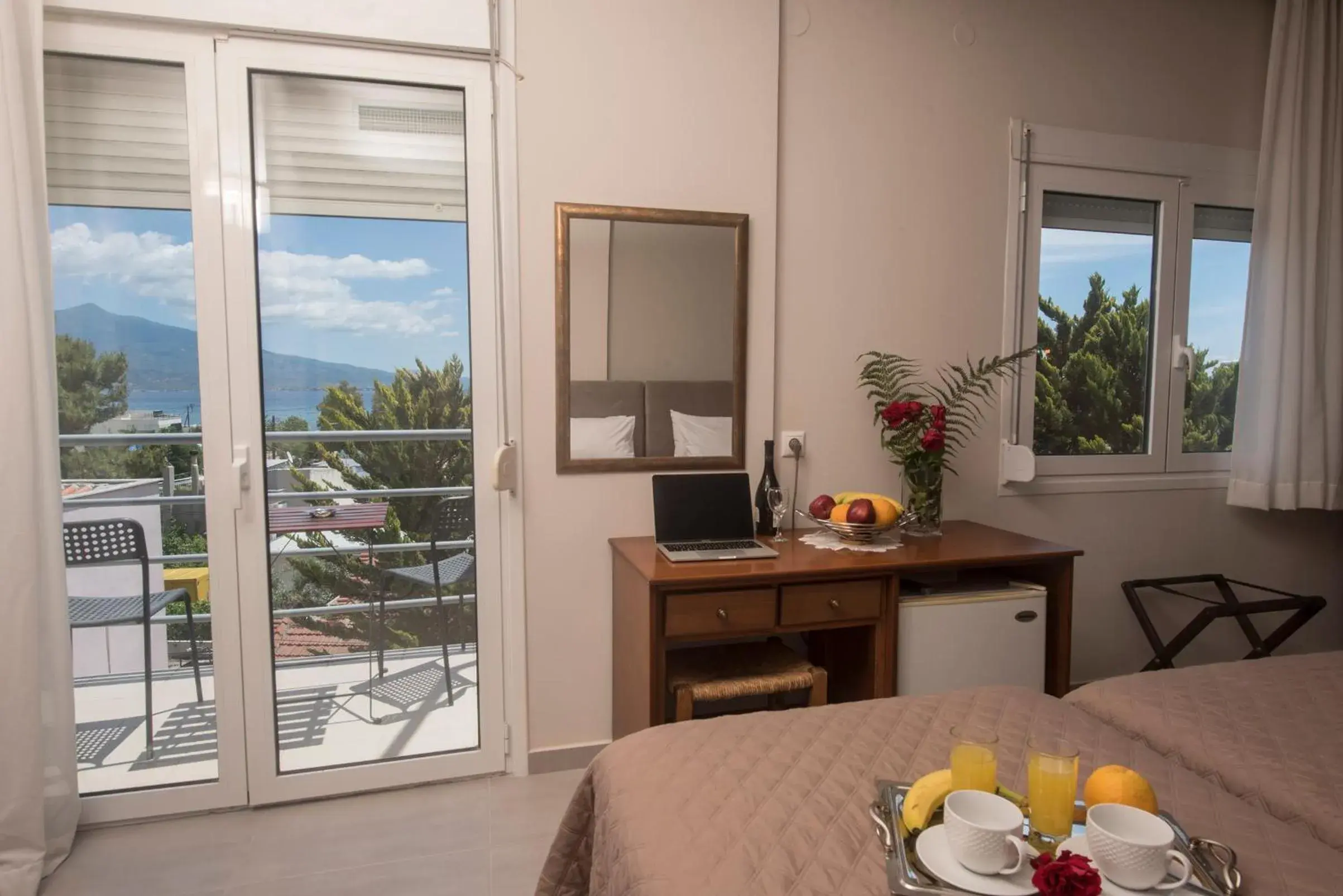 Bedroom in Filoxenia Hotel