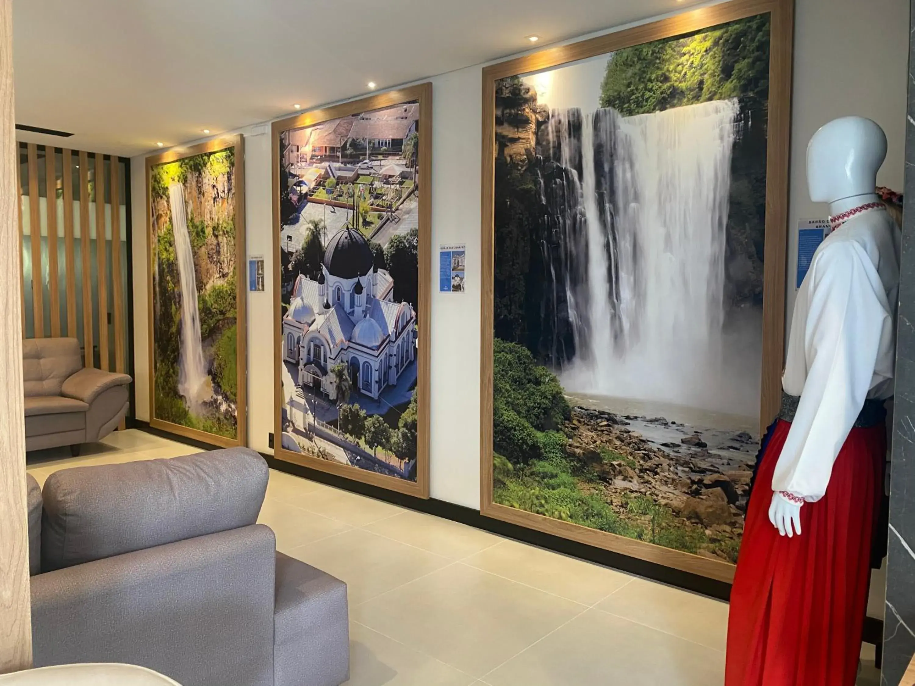 Lobby or reception in Mayná Hotel Prudentópolis