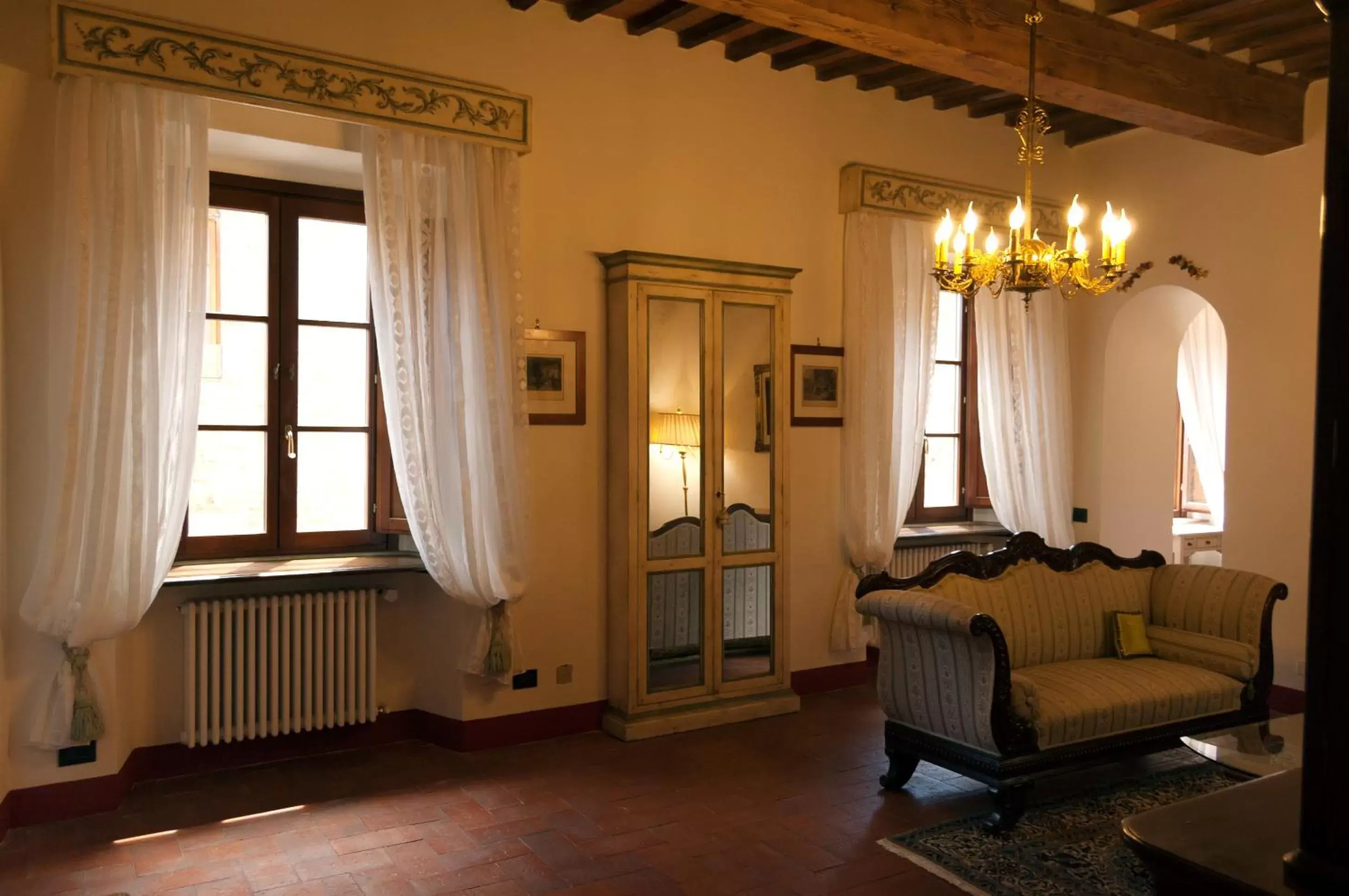 Living room, Seating Area in Palazzo Benucci