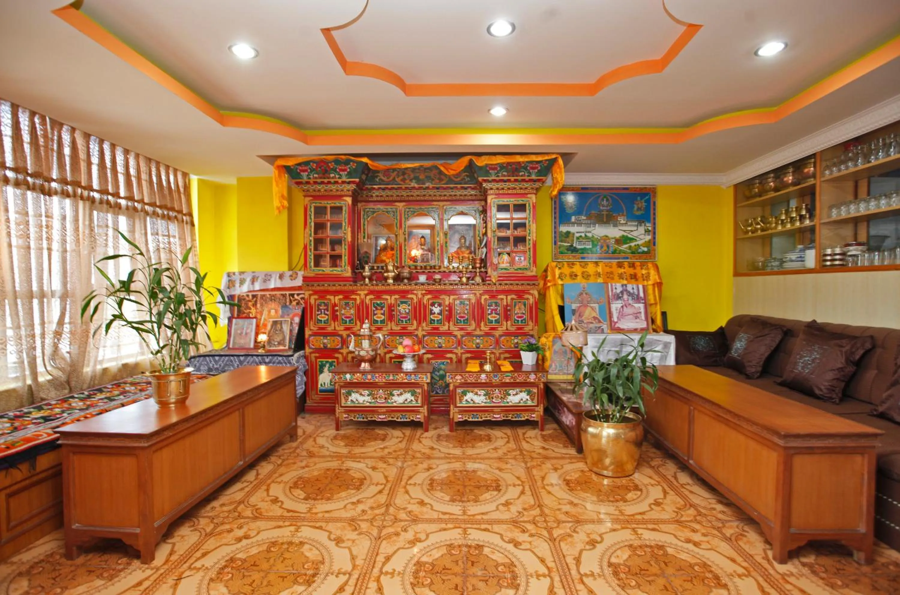 Place of worship in The Boudha Inn