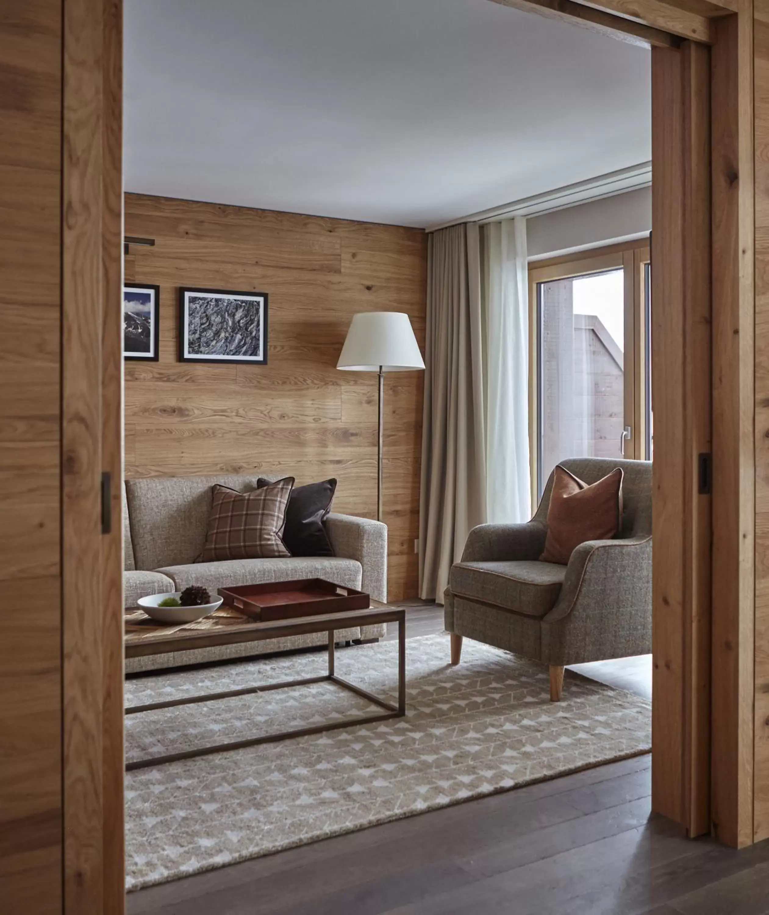 Living room, Seating Area in The Capra Saas-Fee