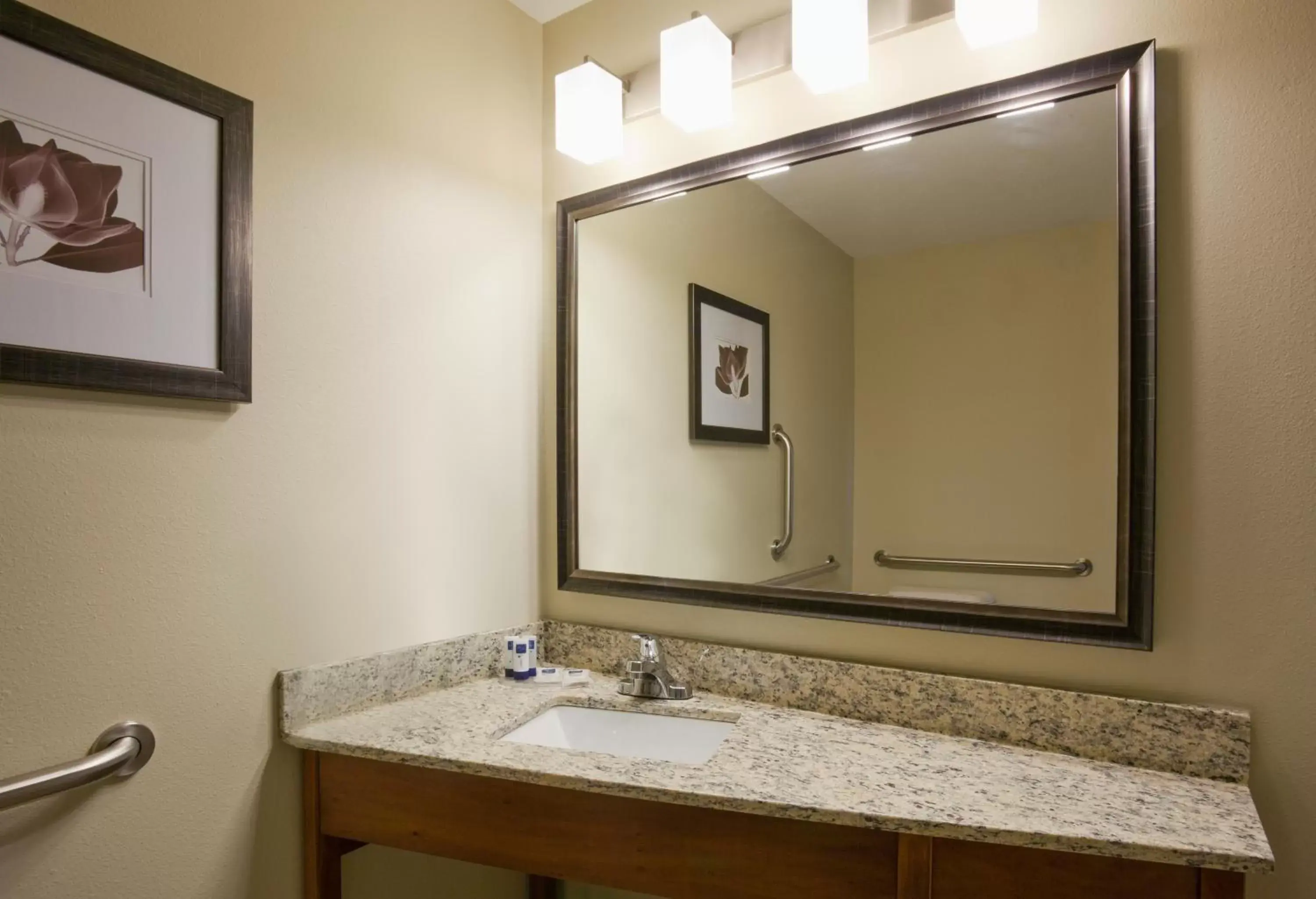 Bathroom in AmericInn by Wyndham Hartford SD