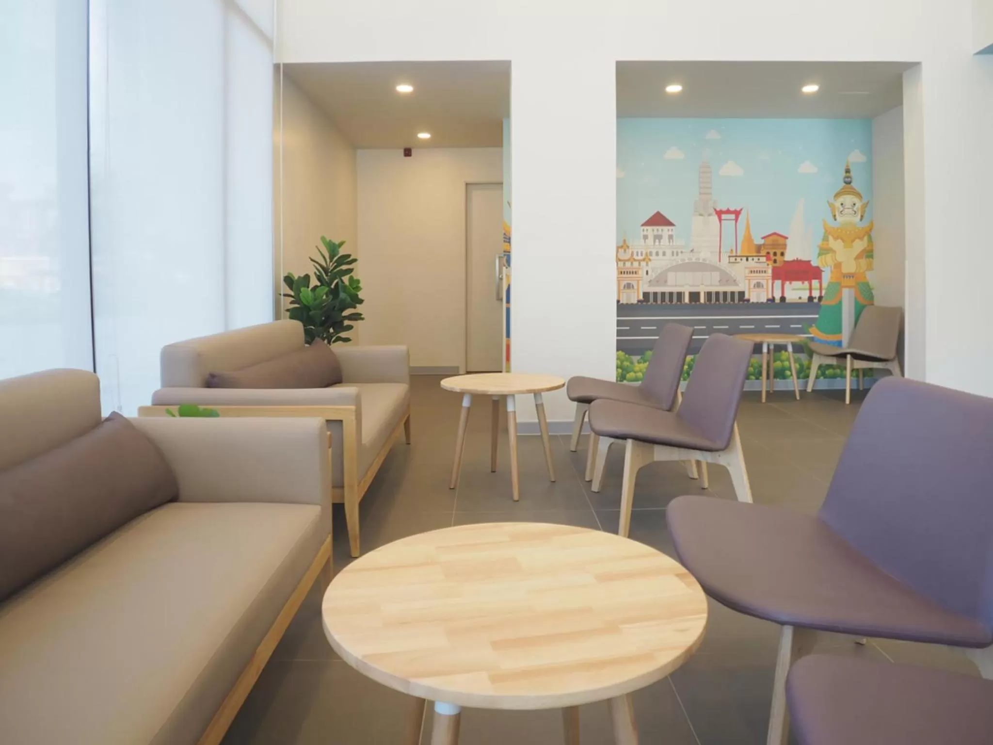 Lobby or reception in HOP INN Bangkok Bangna