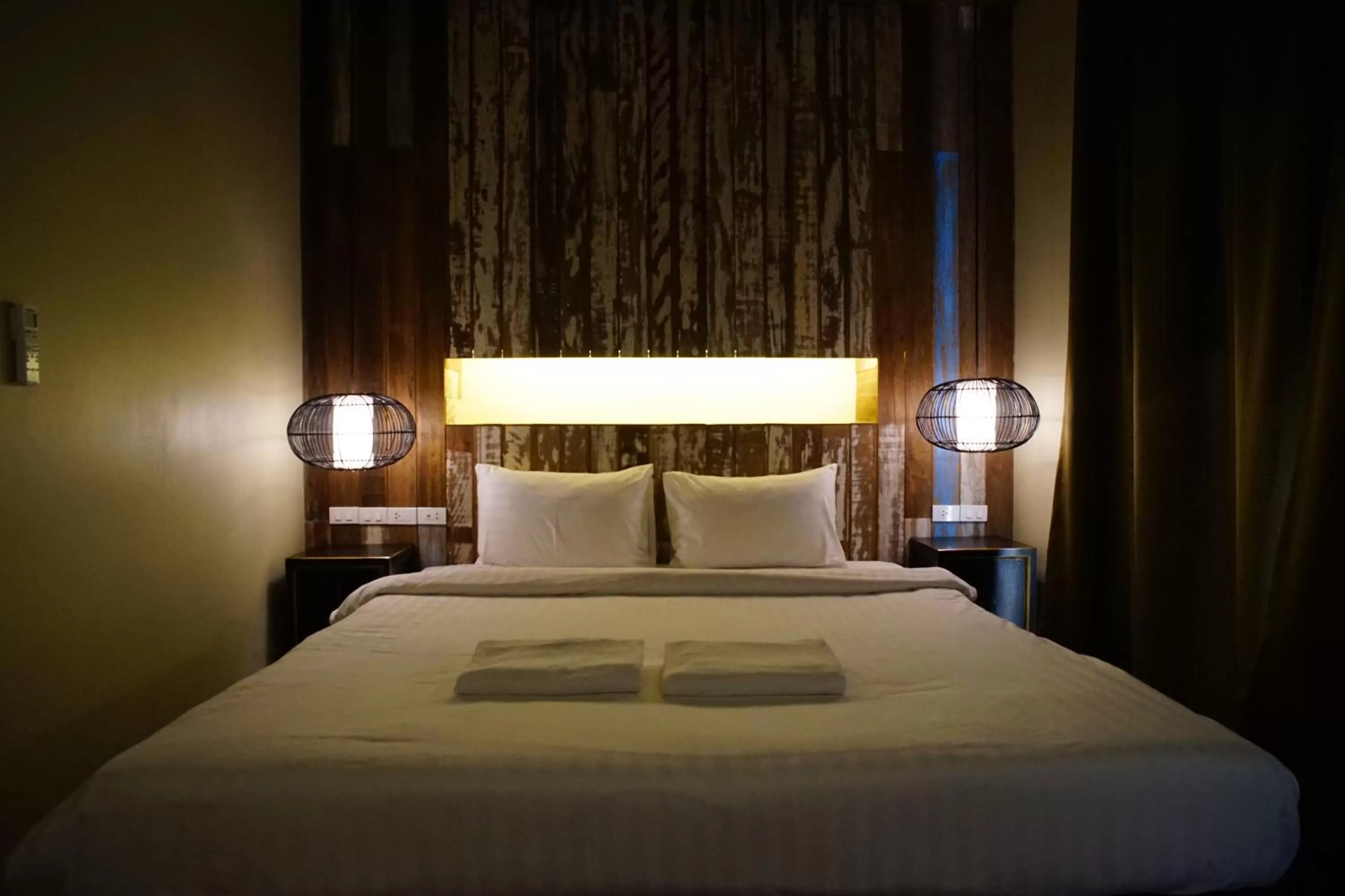 Bedroom, Bed in Villa Bangkok