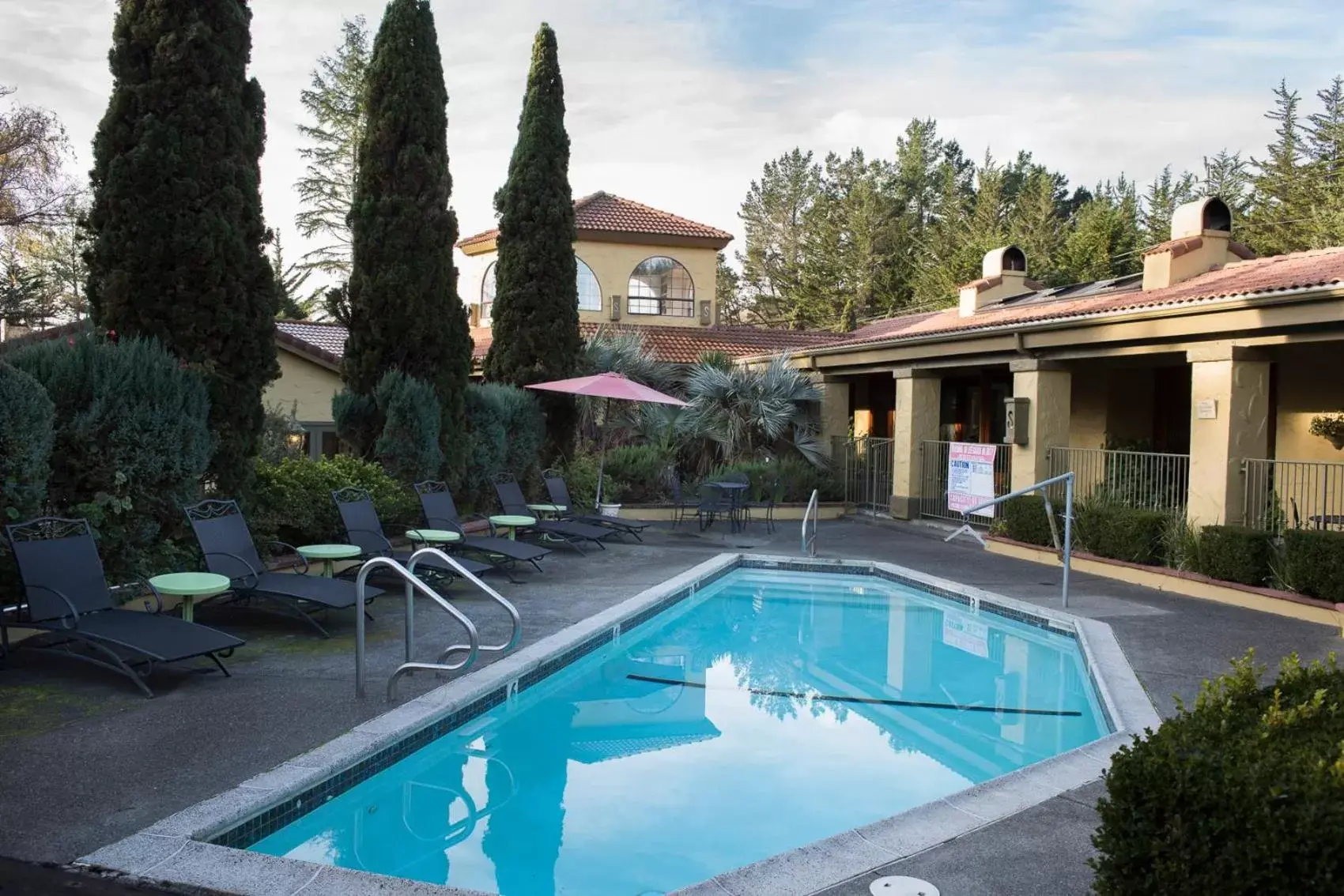 Swimming Pool in Sonoma Coast Villa