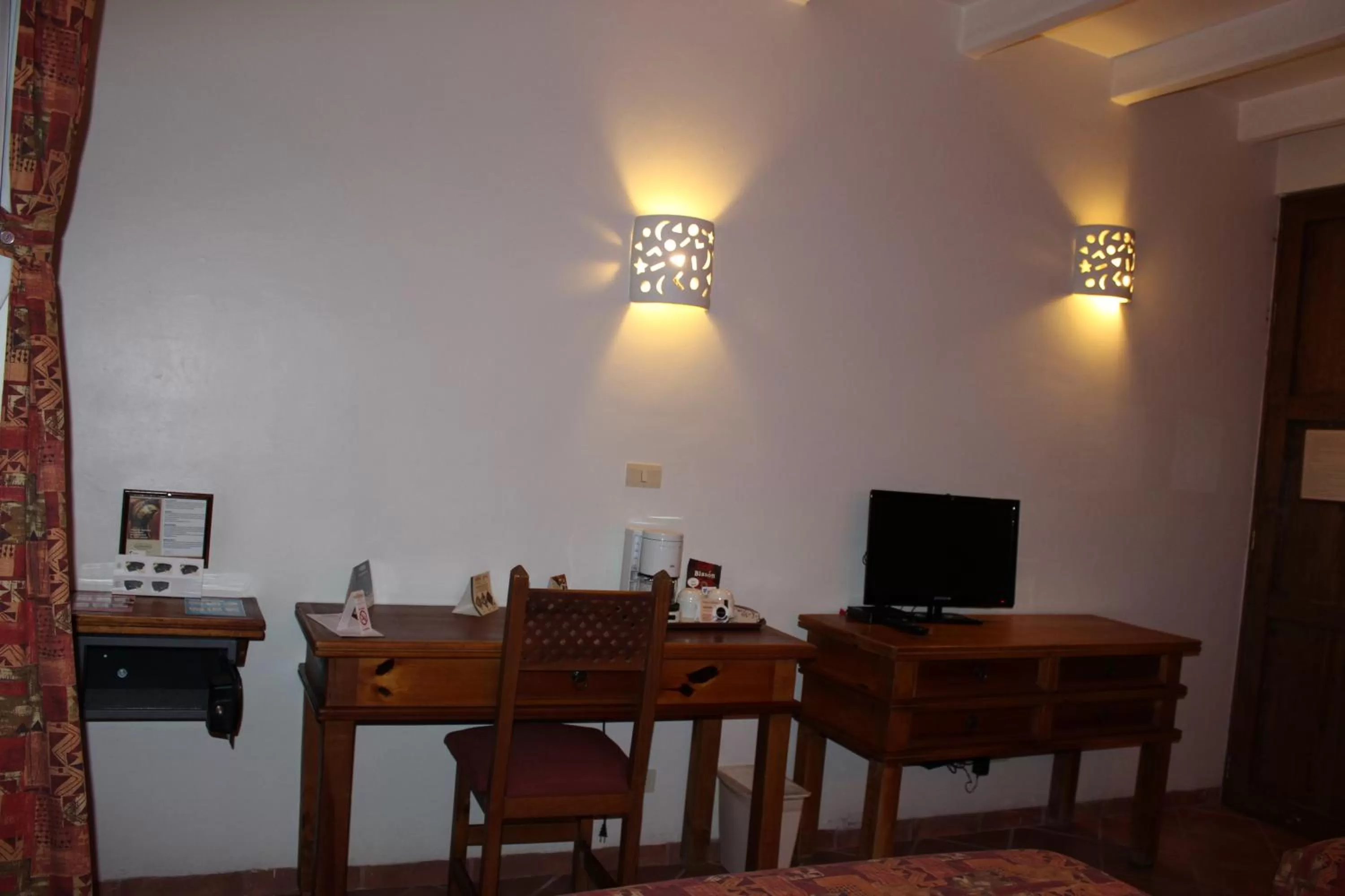 Seating area in Hotel Casa Conzatti