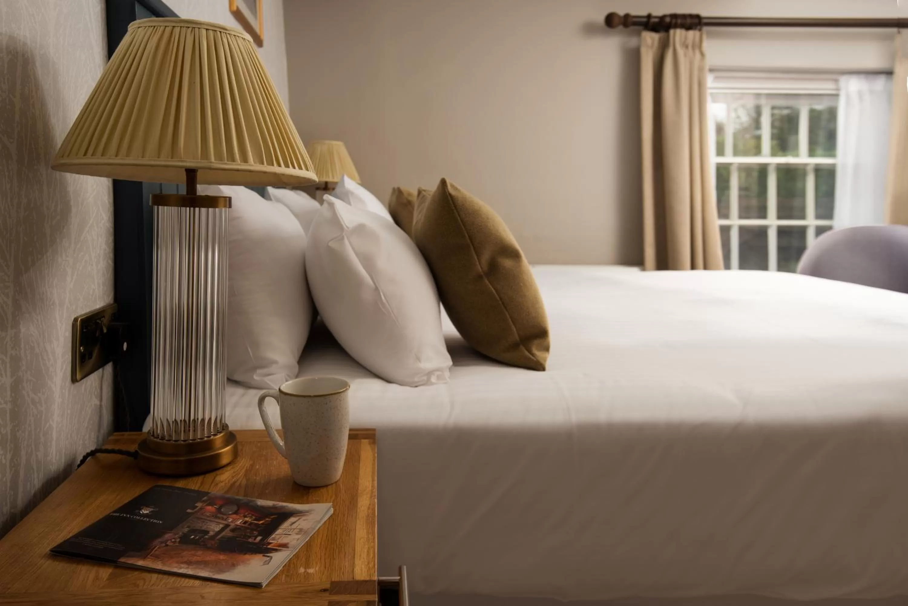 Bedroom, Bed in The Angel Inn - The Inn Collection Group