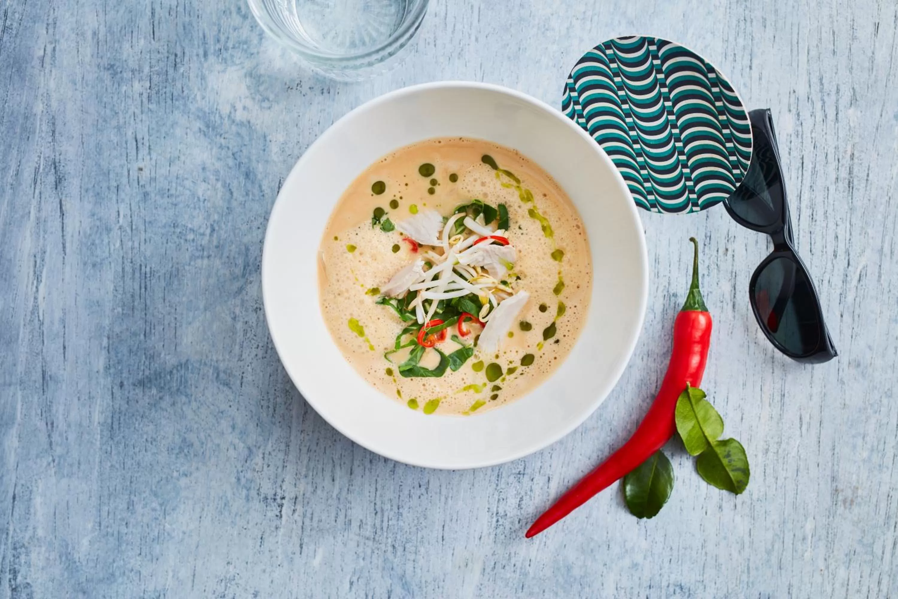 Food close-up in Bunk Hotel Amsterdam