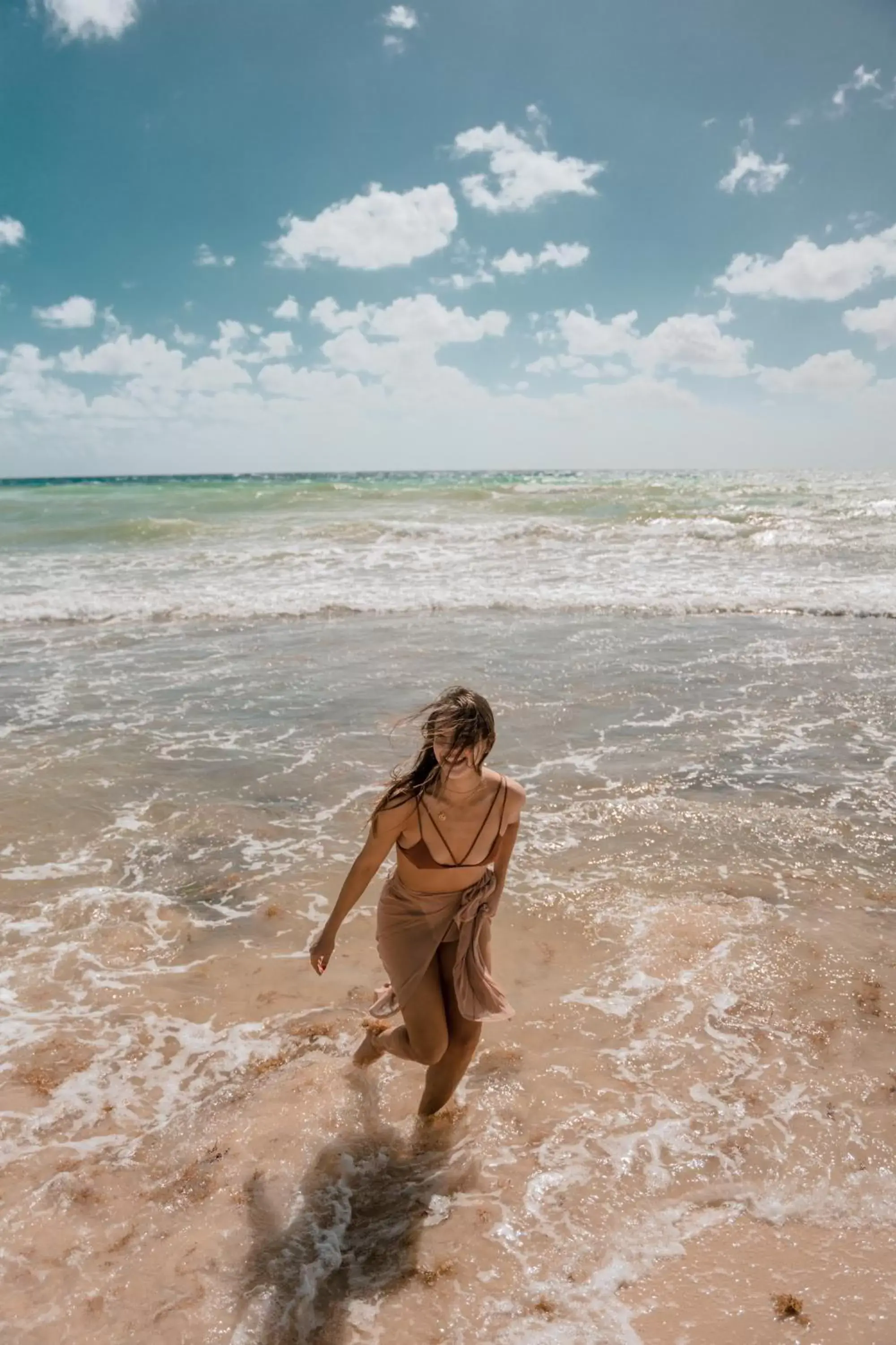 People, Beach in Petit Lafitte Beach Front Hotel & Bungalows