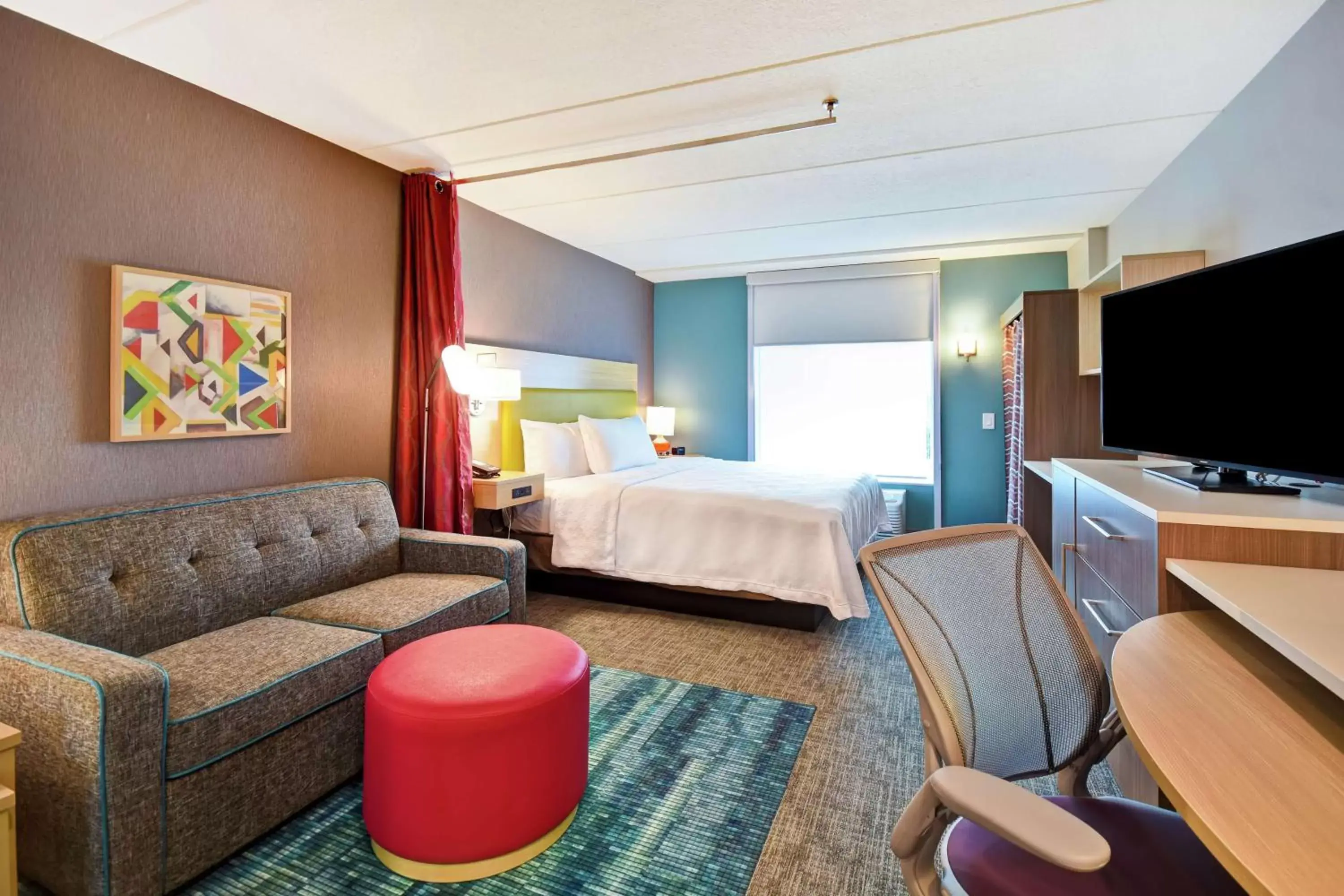 Bedroom in Home2 Suites By Hilton Atlanta Marietta, Ga