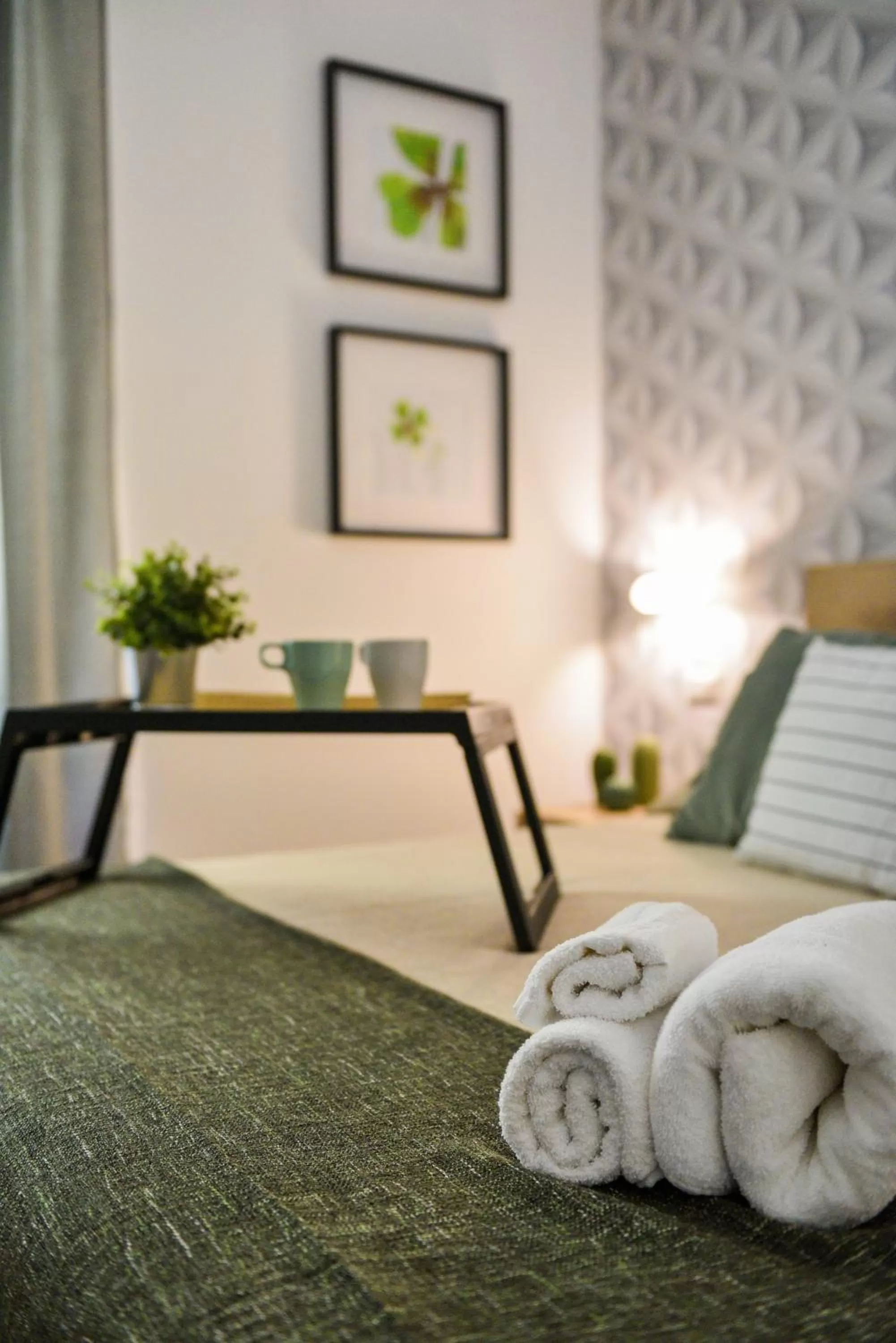 Bed in B&B Portafortuna Lucky charm