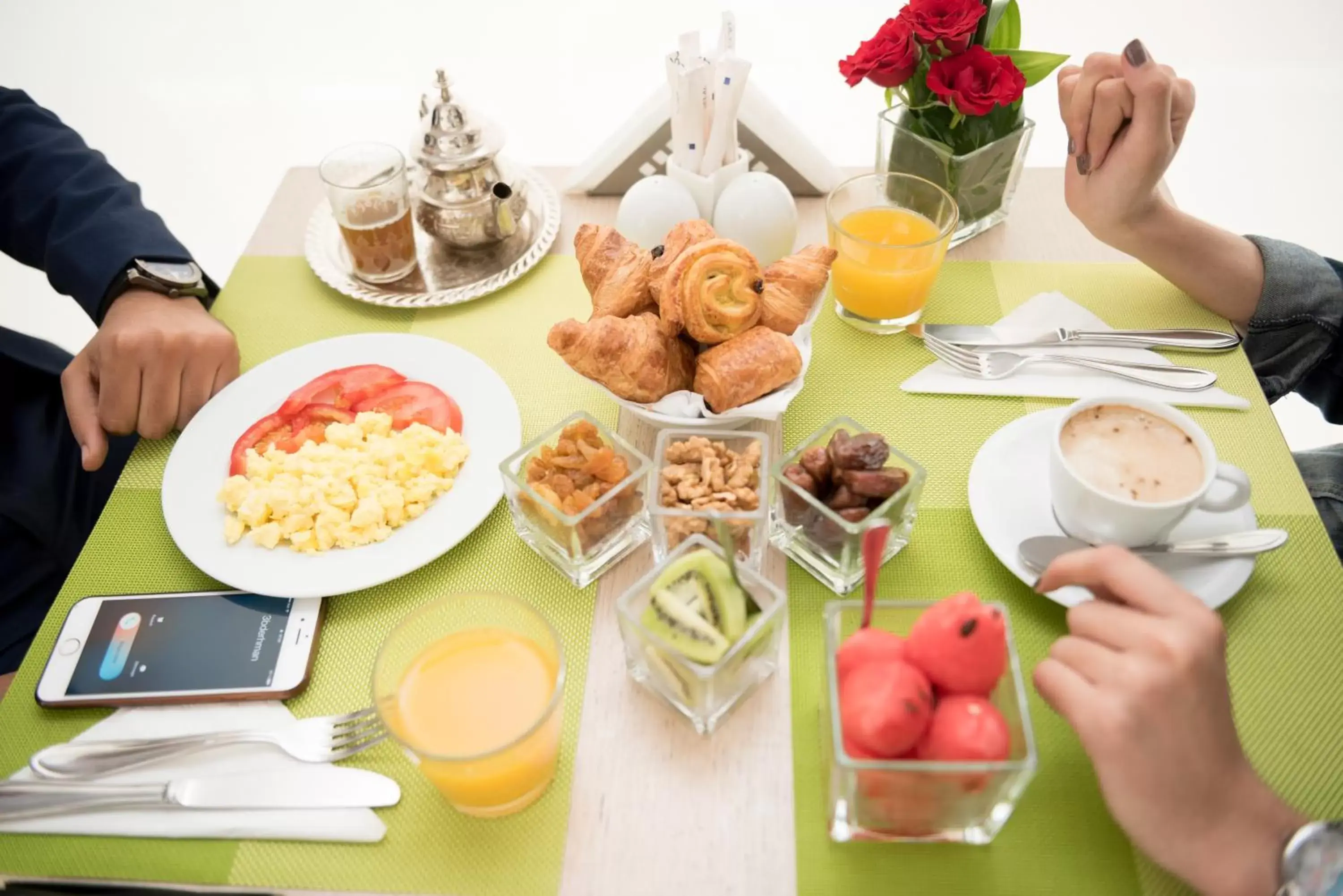 Breakfast in ONOMO Hotel Rabat Medina