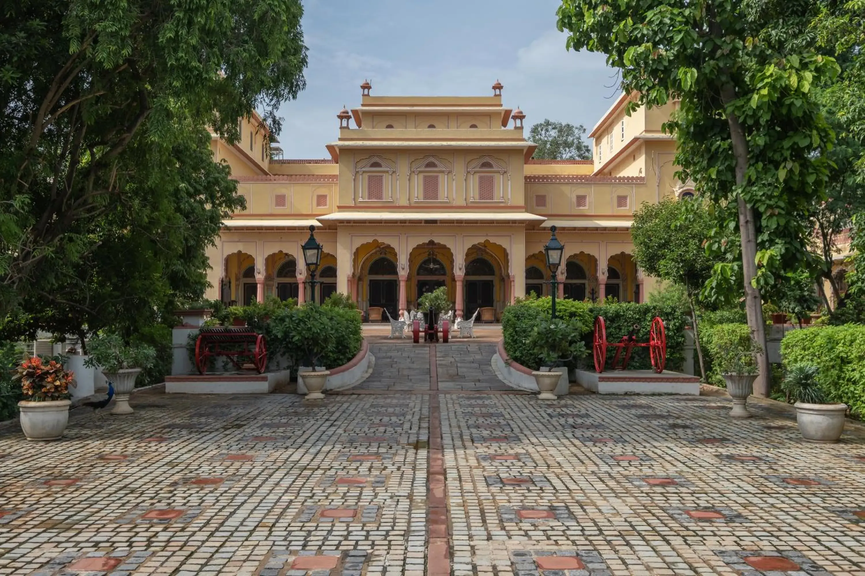 Facade/entrance, Property Building in Hotel Narain Niwas Palace