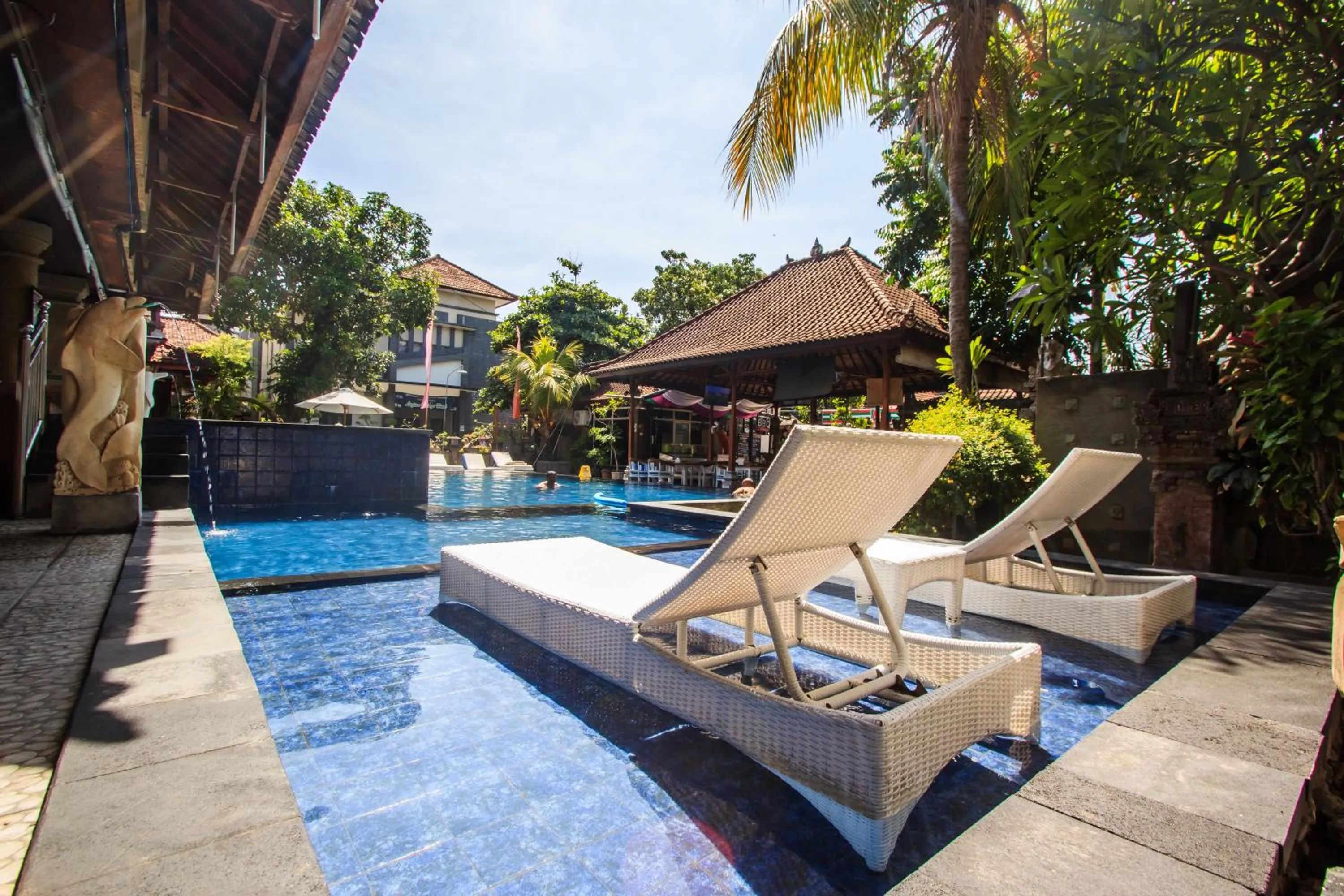Swimming pool in Legian Village Hotel - CHSE Certified
