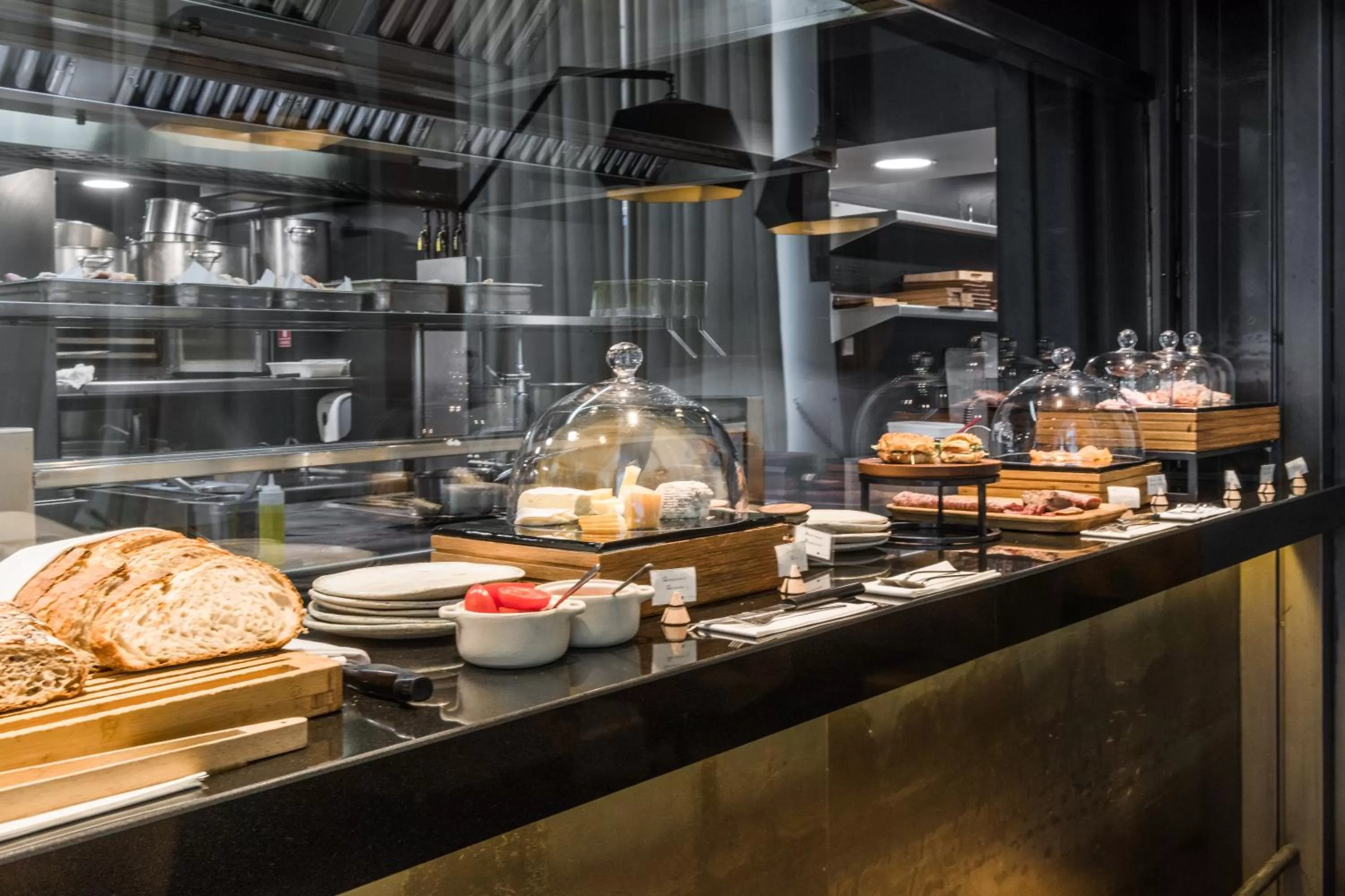 Buffet breakfast in Serras Barcelona