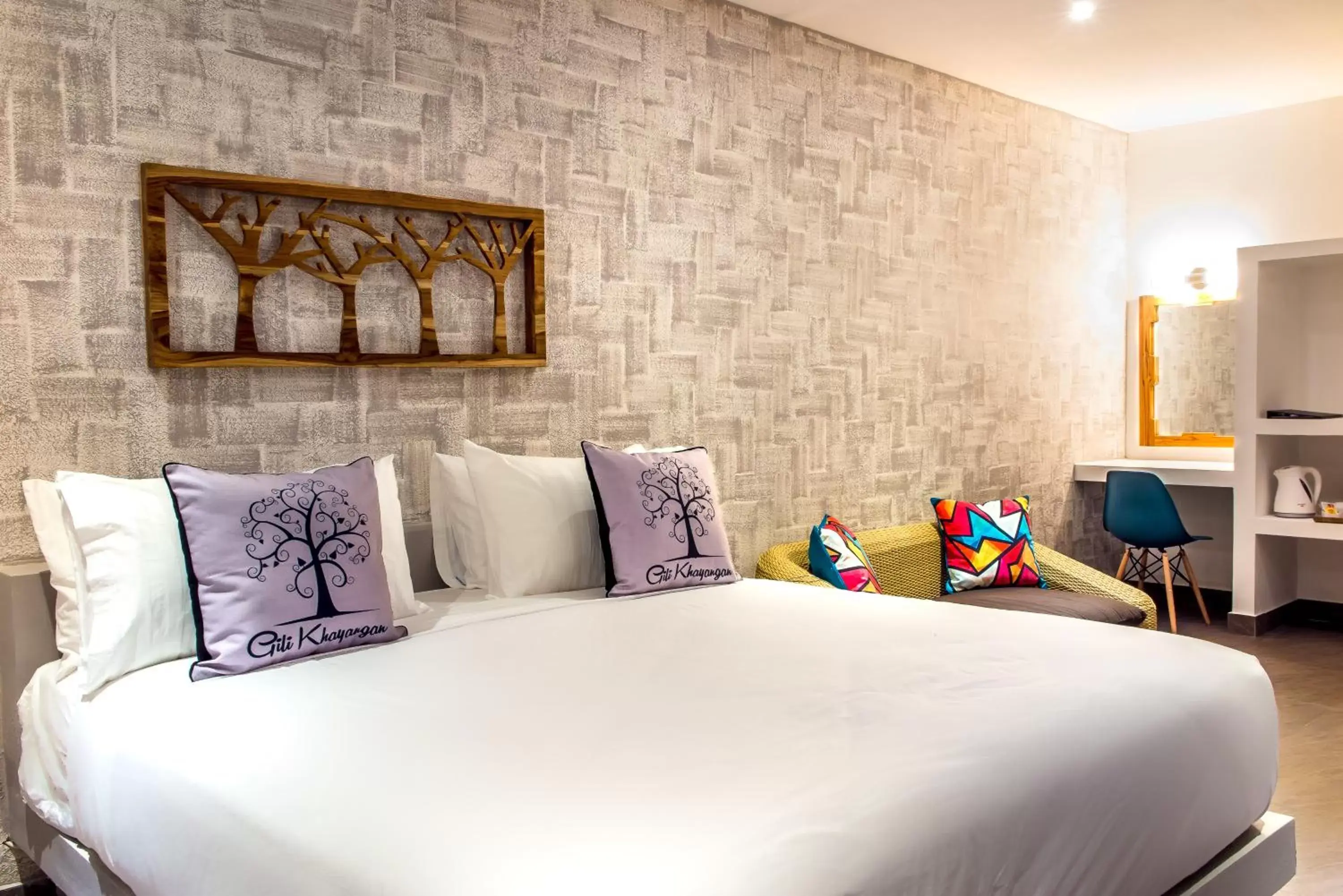 Bedroom, Bed in Gili Khayangan Villas Bedroom, Bed in Gili Khayangan Villas