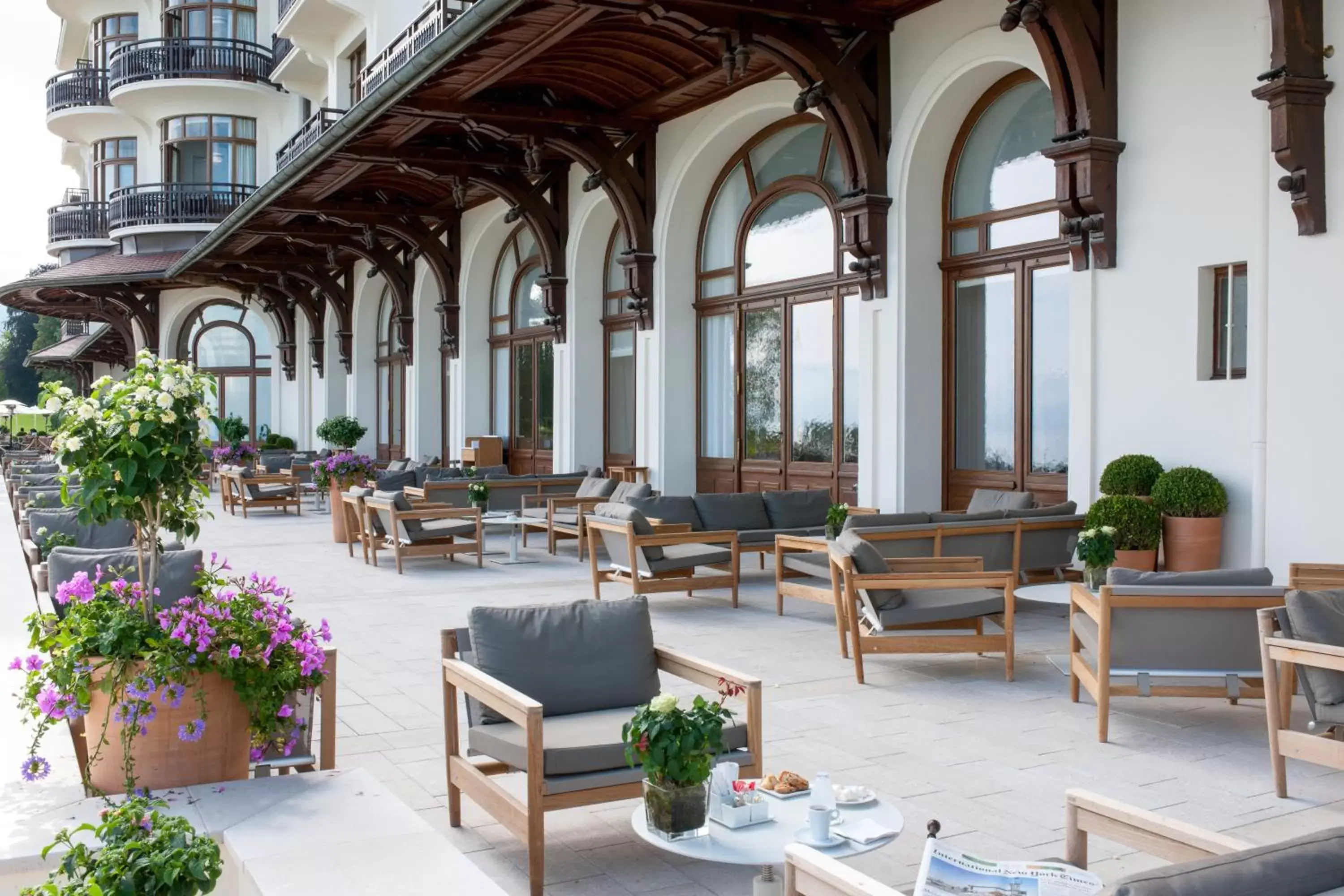 Balcony/Terrace in Hôtel Royal
