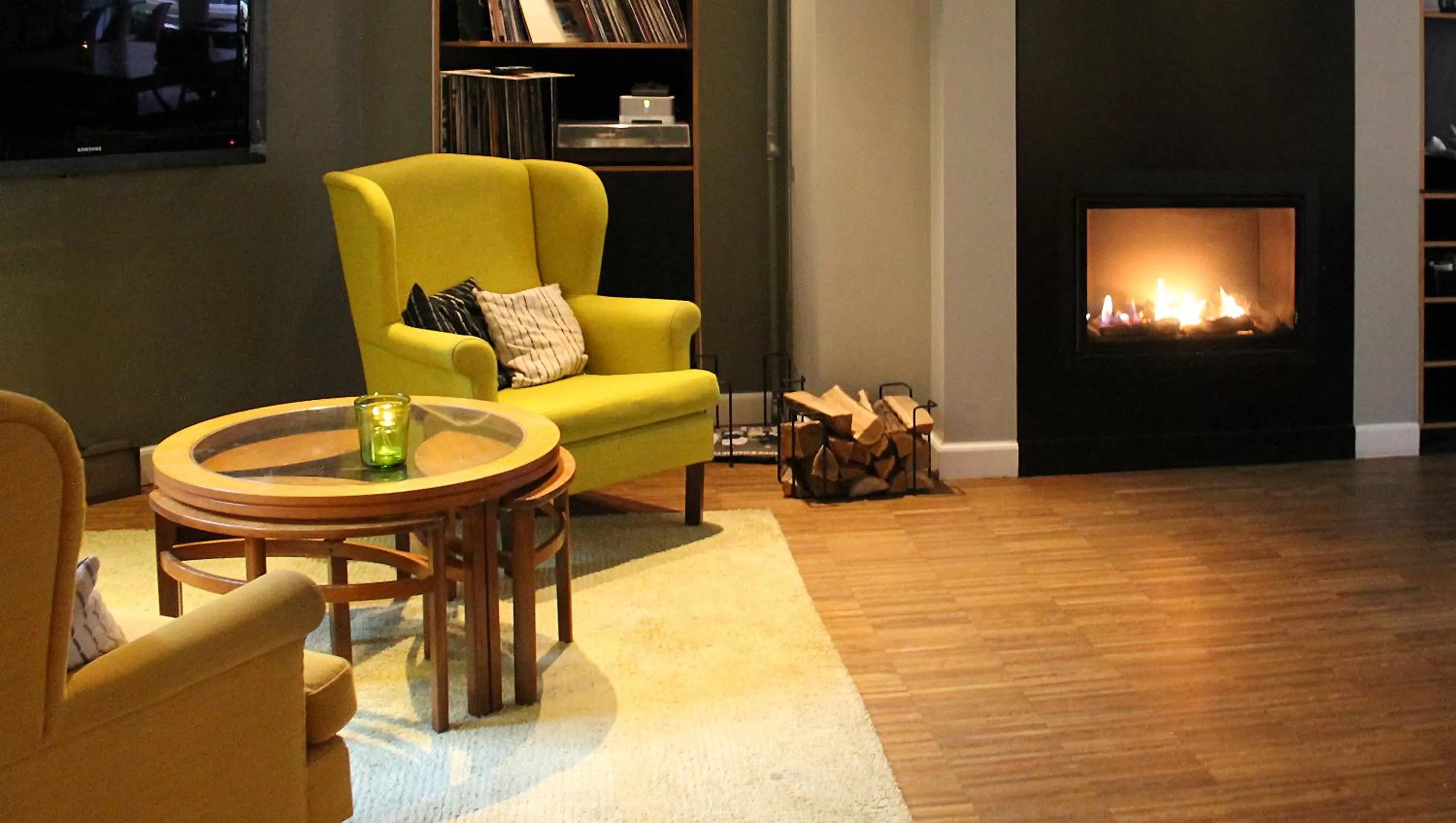 flat iron in Ibsens Hotel