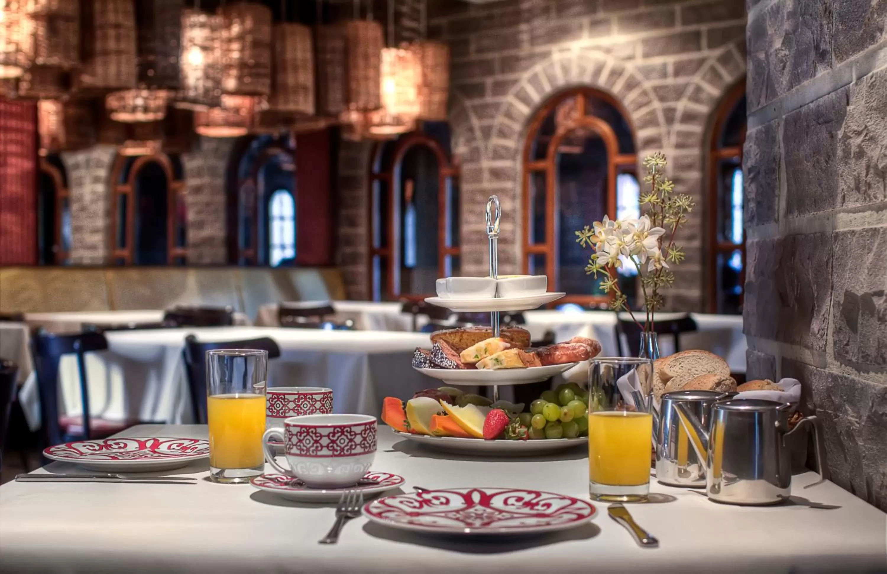 Breakfast in Pousada Castello Benvenutti