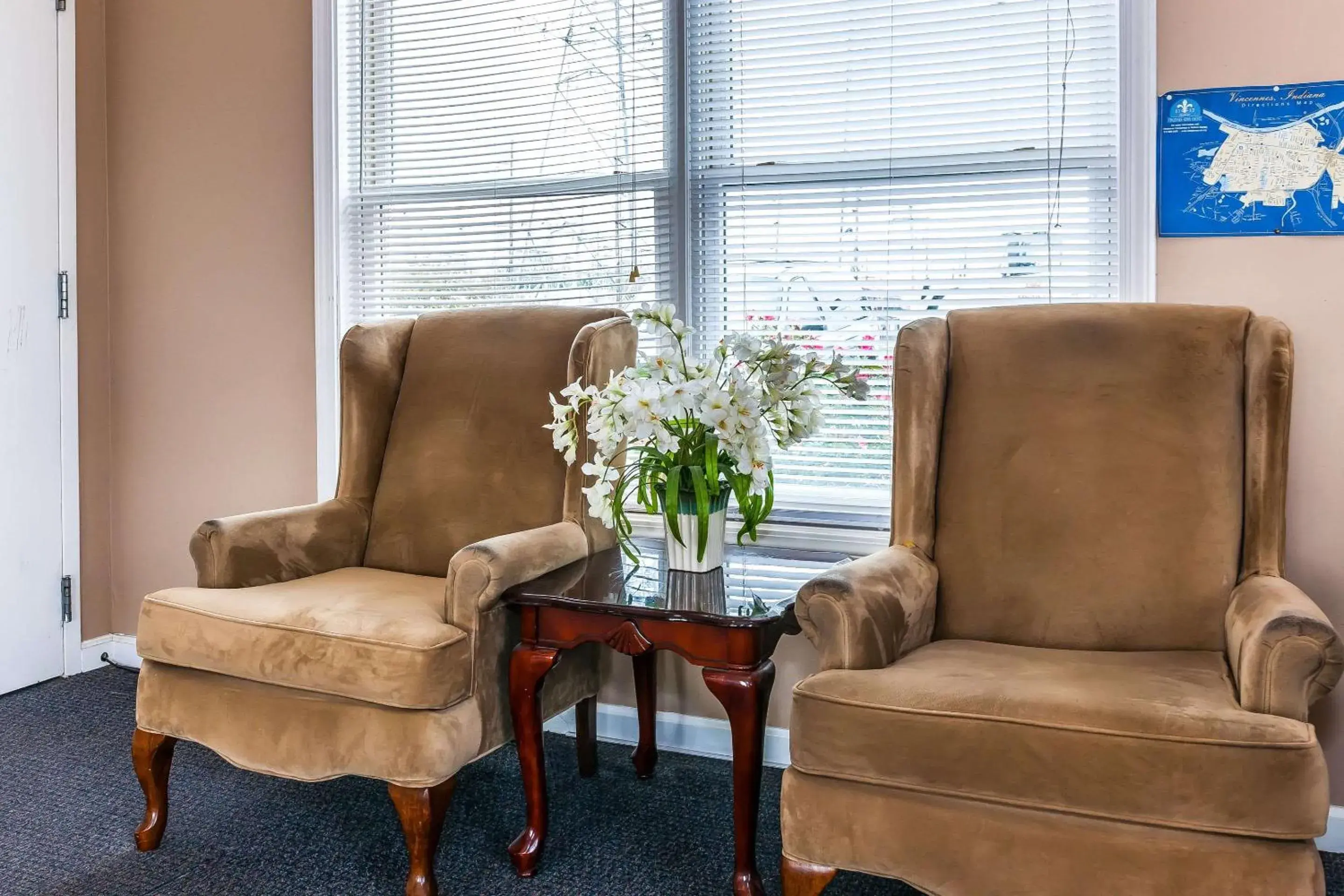 Lobby or reception, Seating Area in Econo Lodge Vincennes