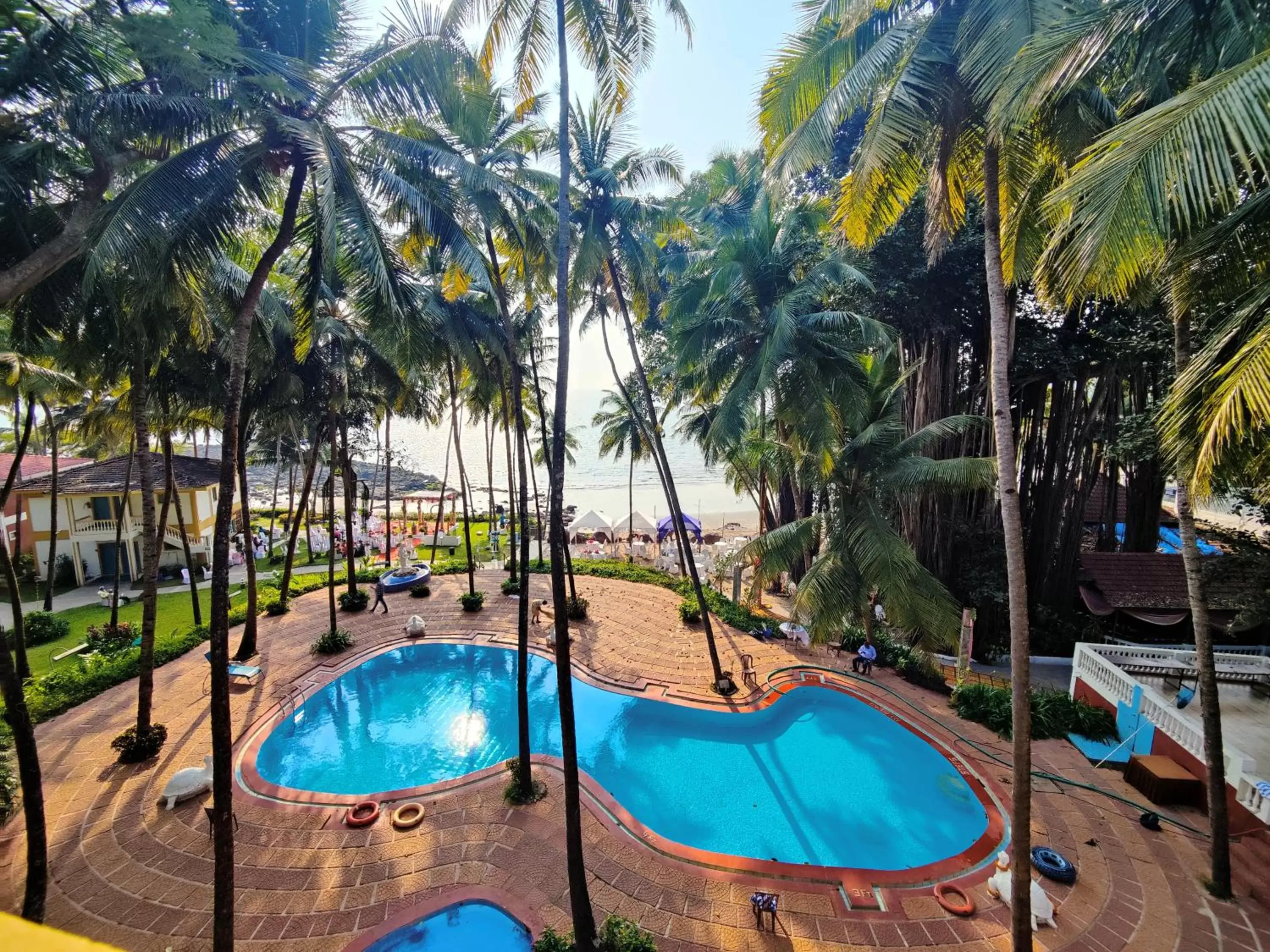 Sea view, Pool View in Bambolim Beach Resort