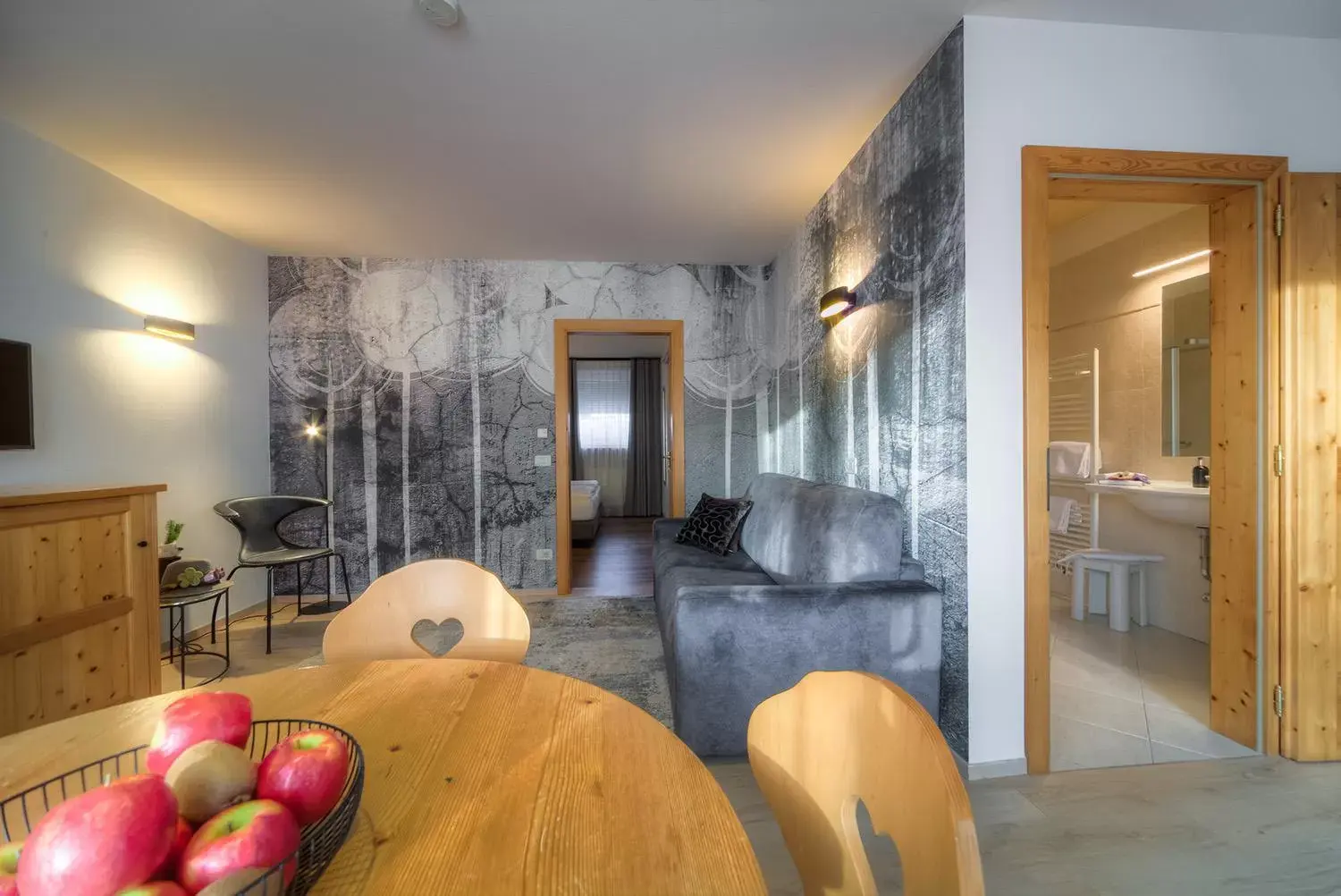 Bathroom, Seating Area in Eden Apartments