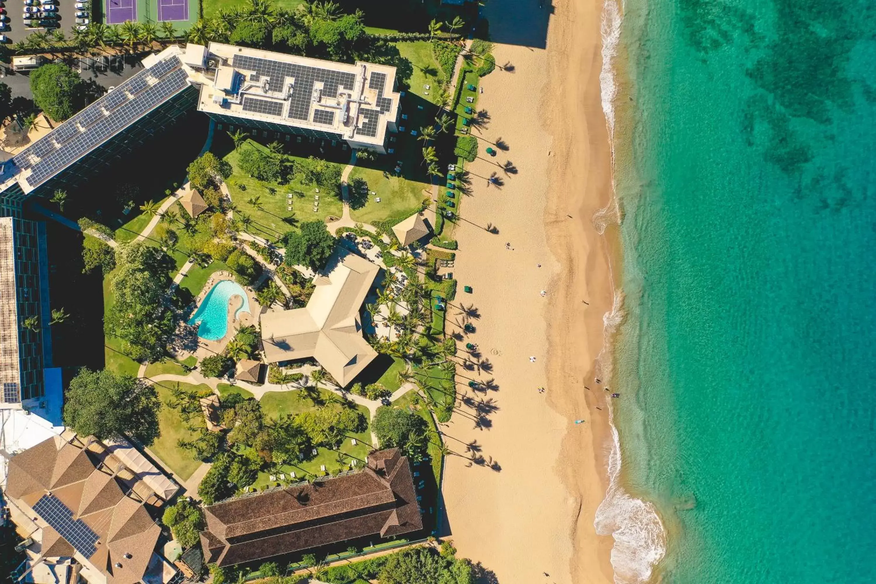 Day, Bird's-eye View in OUTRIGGER Kāʻanapali Beach Resort