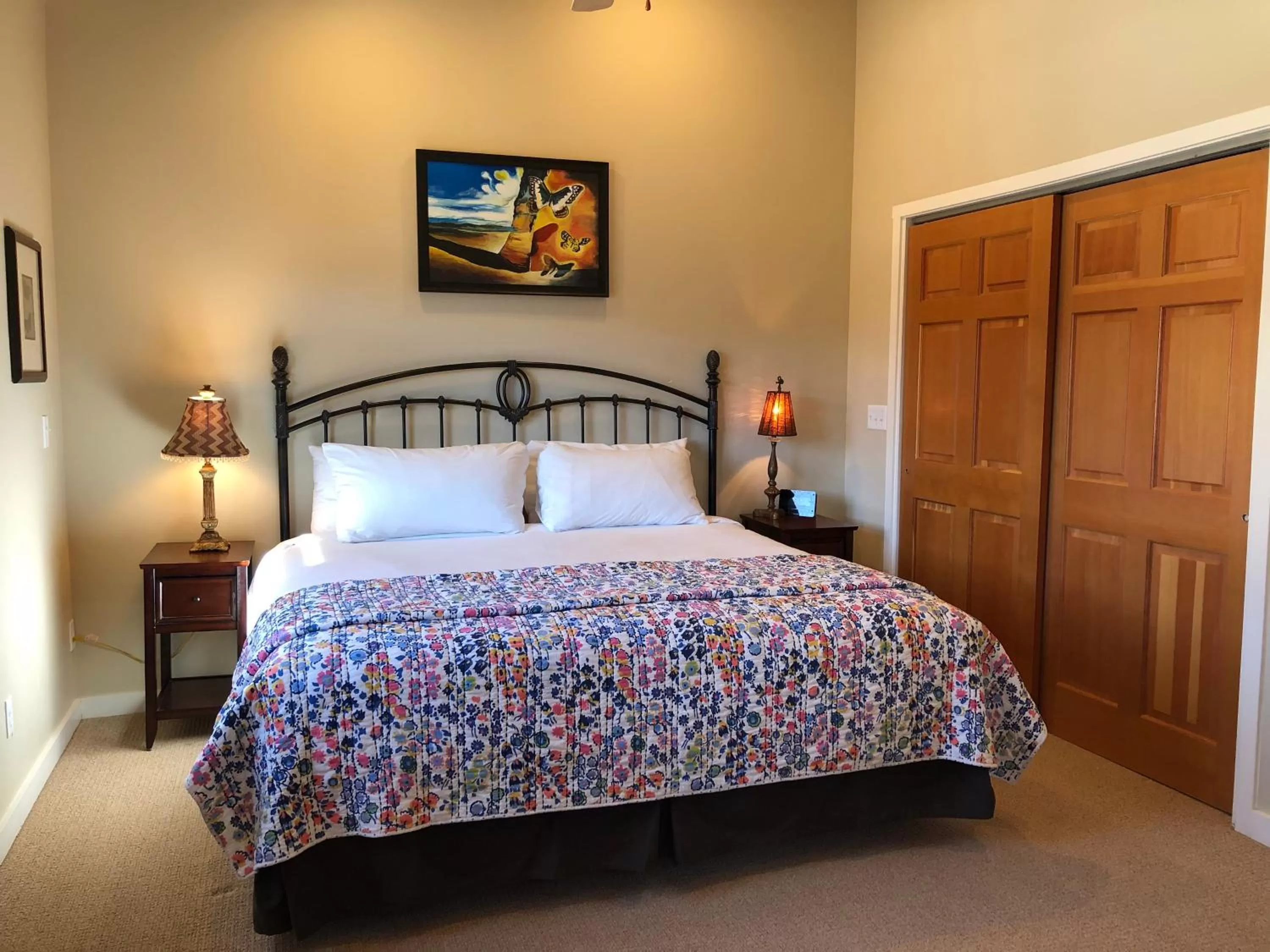 Bed in Moab Springs Ranch