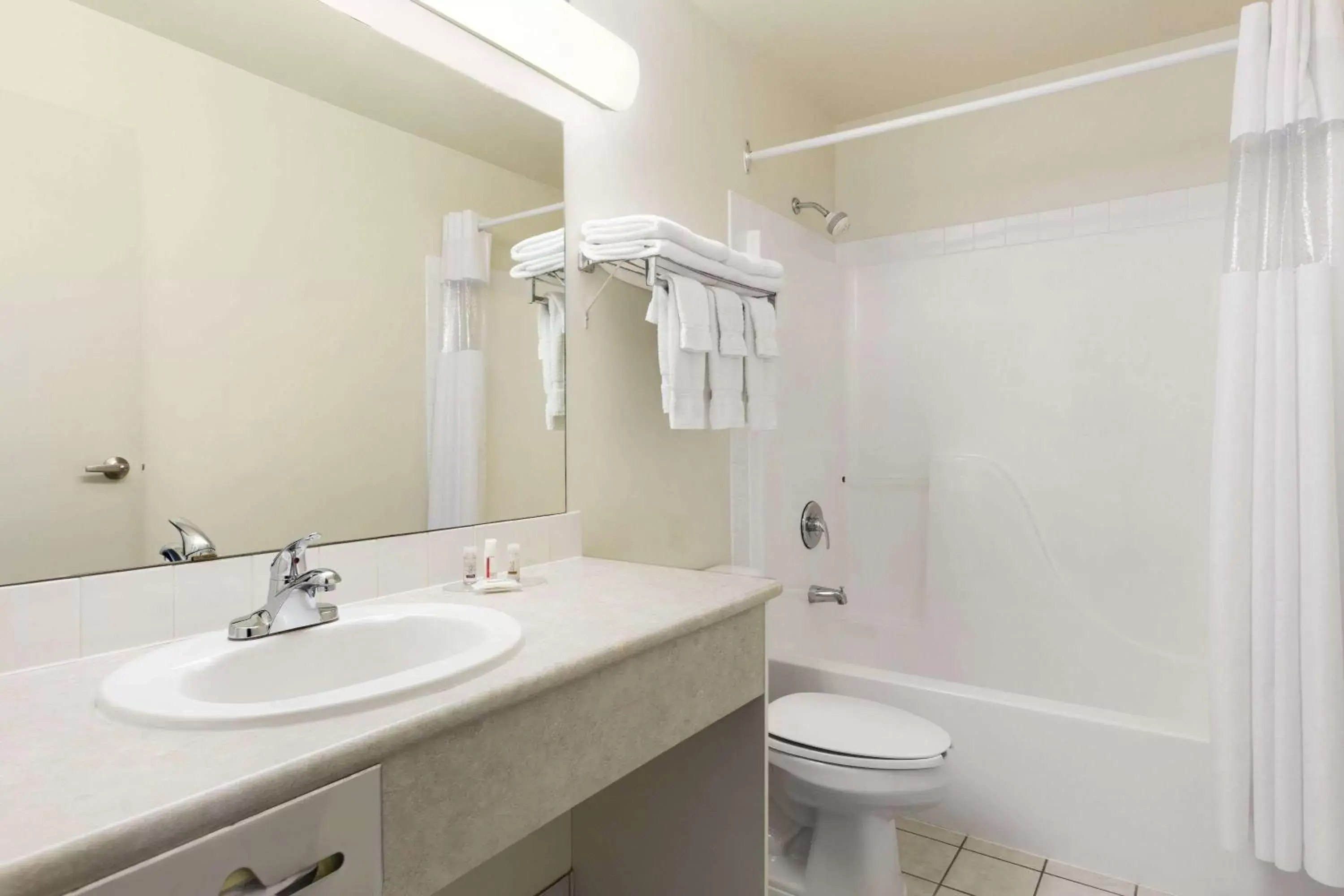 Bathroom in Days Inn by Wyndham Steinbach