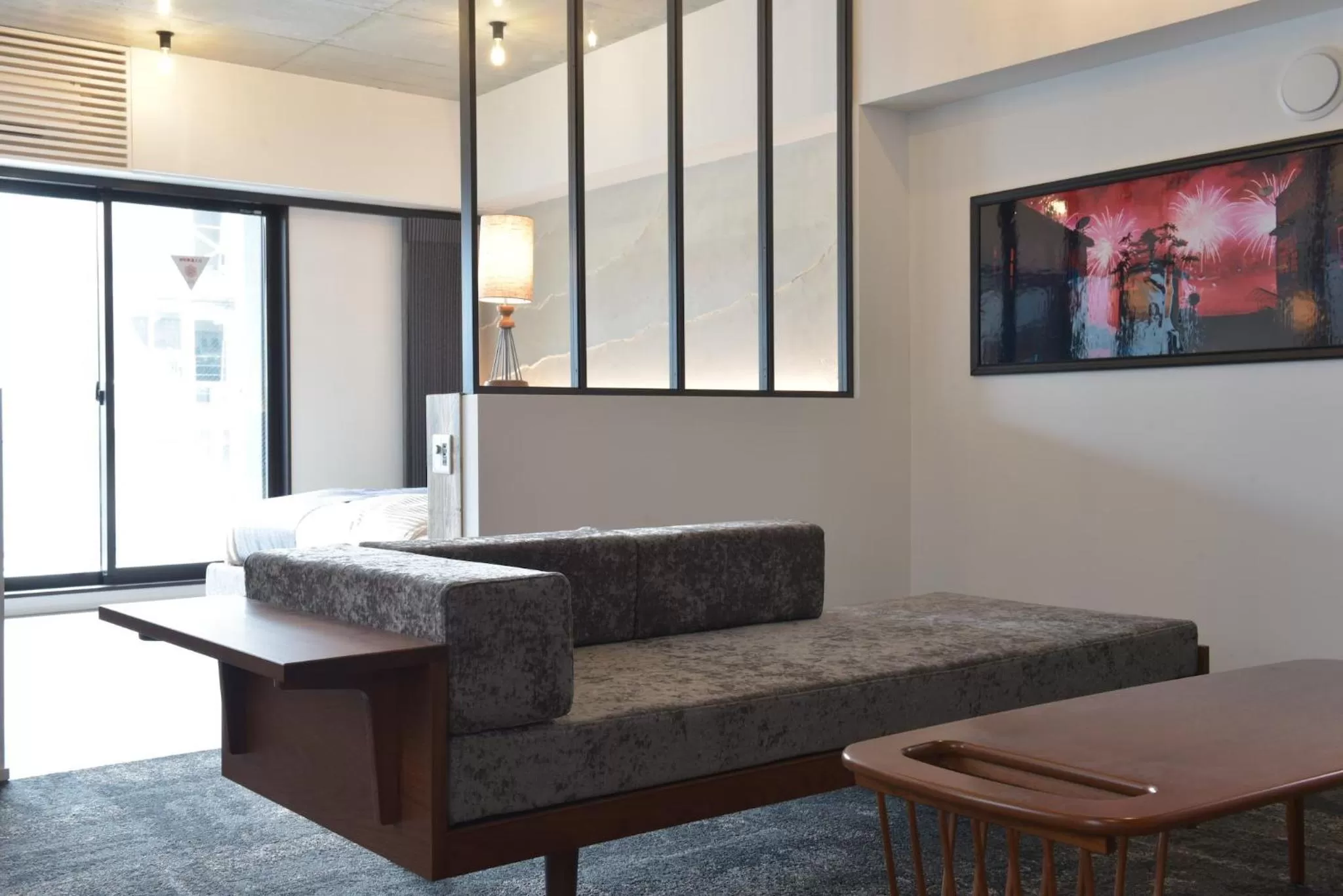 Decorative detail in Hotel Vintage Tokyo Kagurazaka