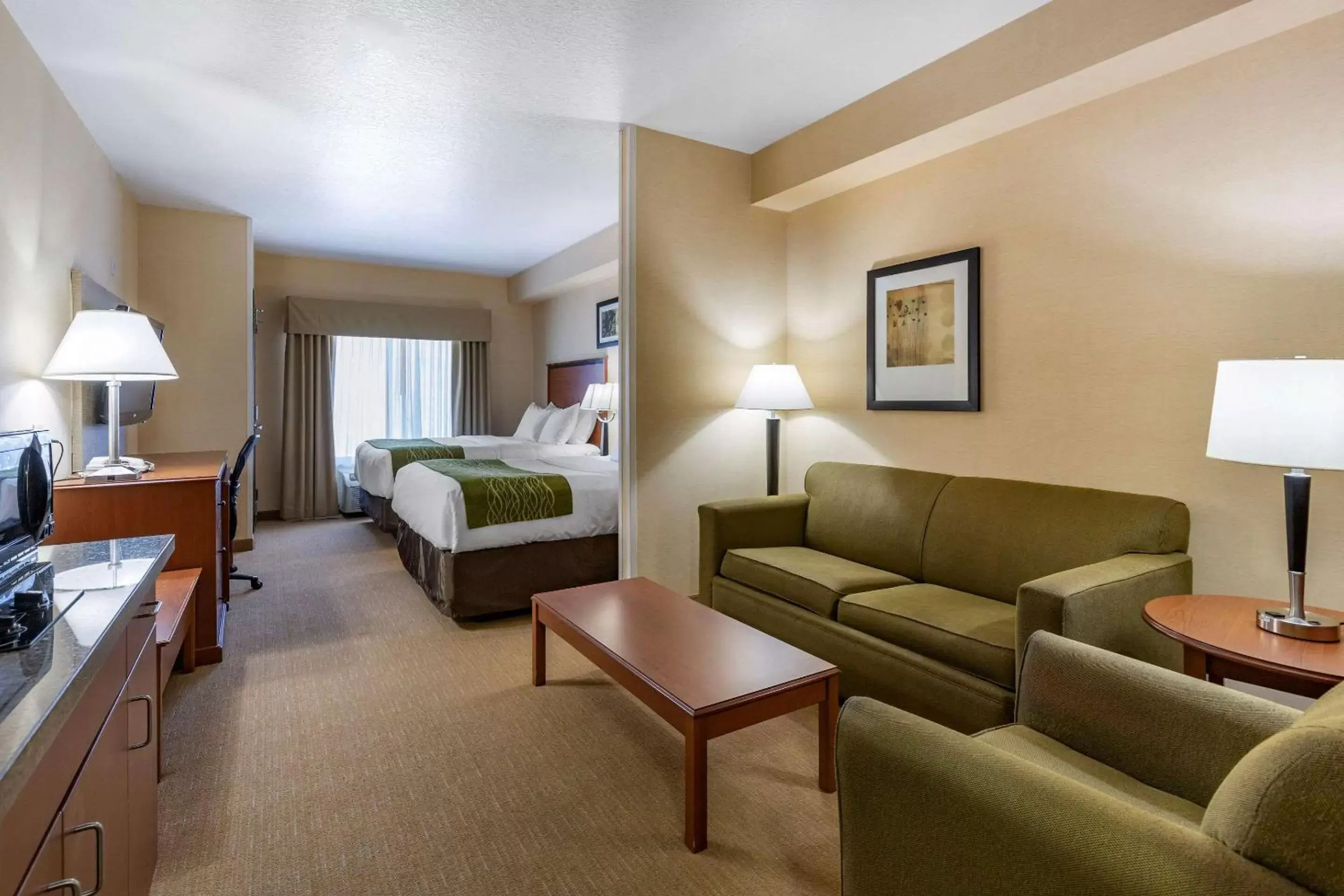 Bedroom in Comfort Inn & Suites Gateway to Glacier National Park