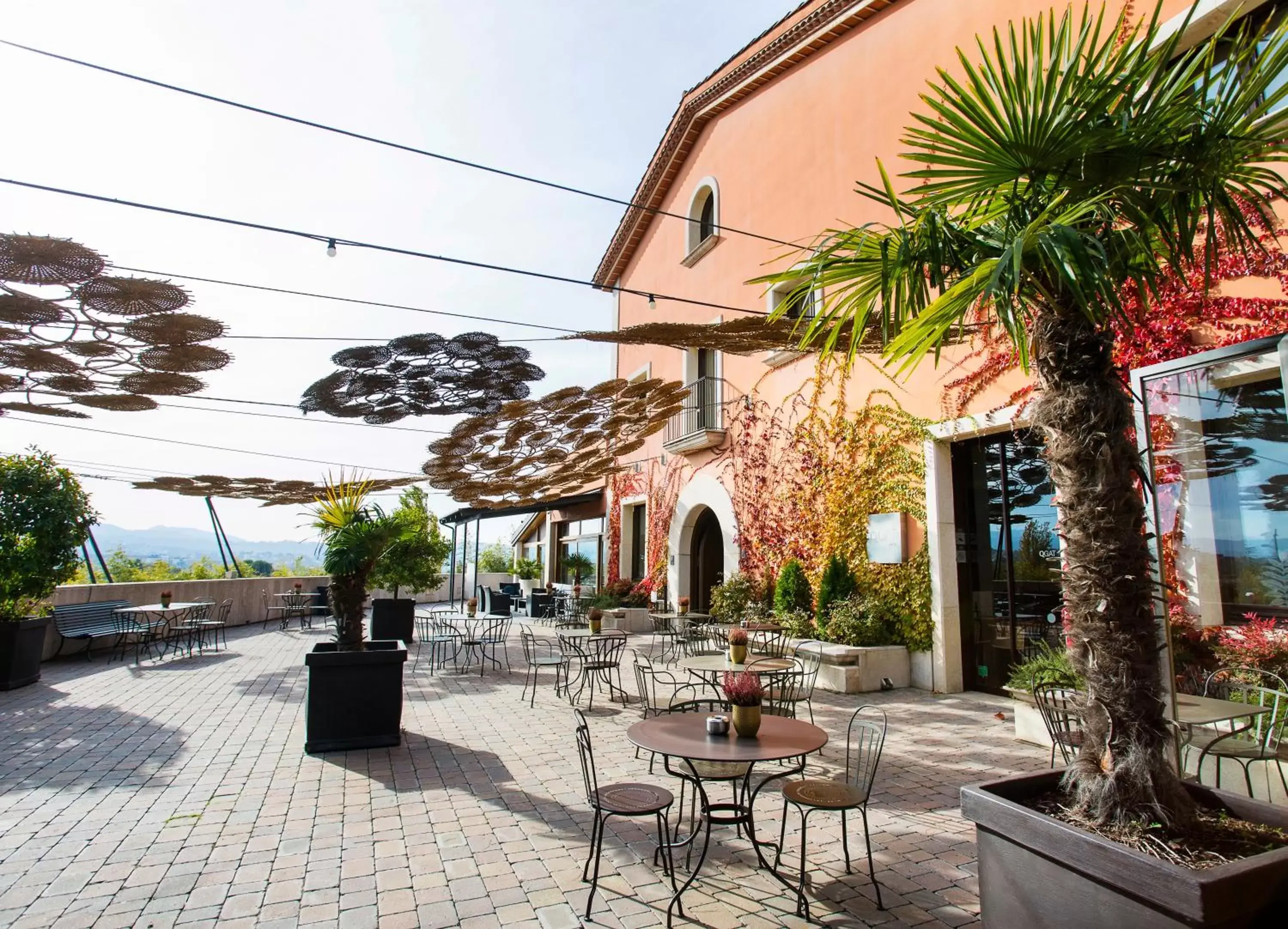 Balcony/Terrace in Qgat Restaurant Events & Hotel