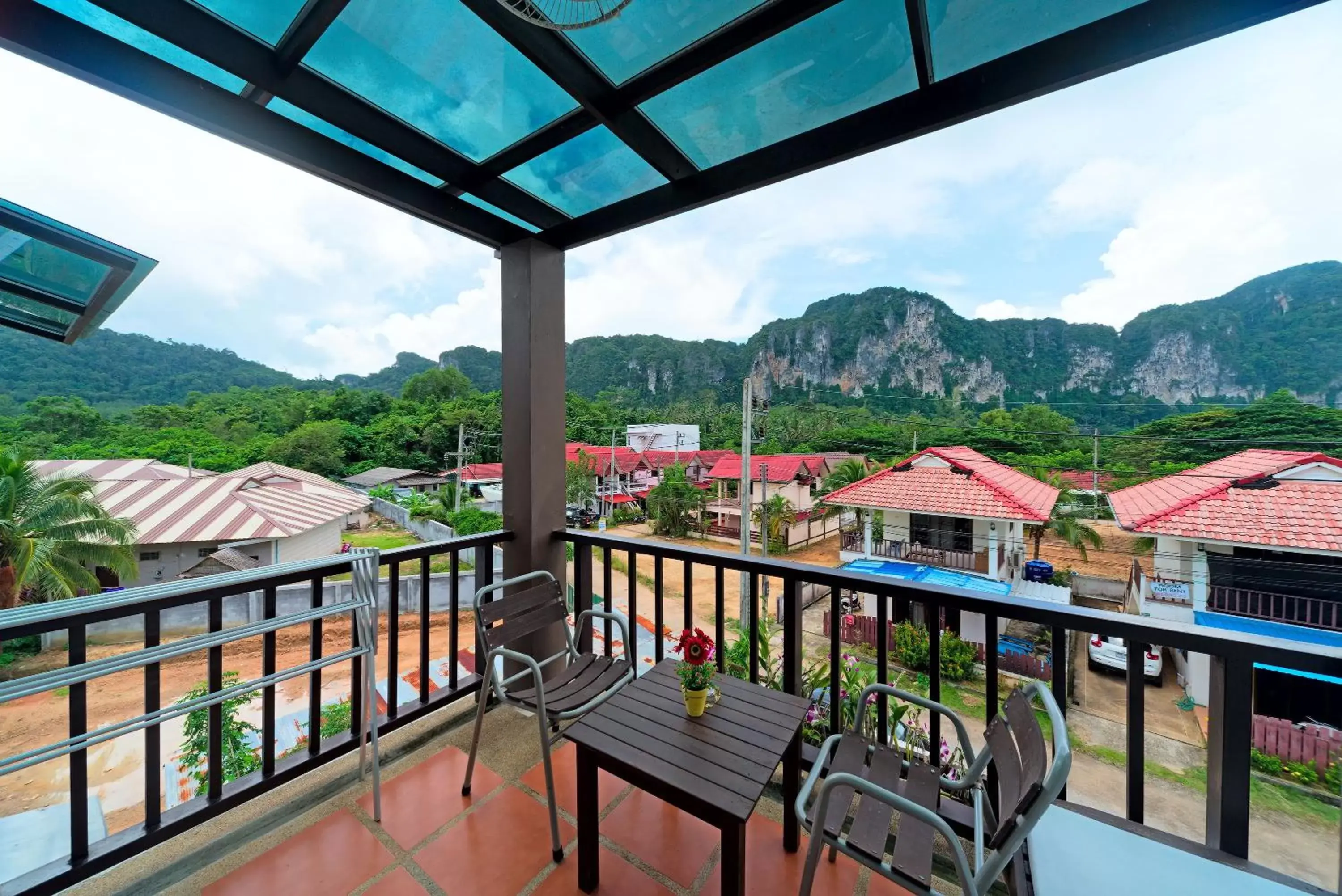 Neighbourhood, Balcony/Terrace in Krabi Apartment-SHA Extra Plus