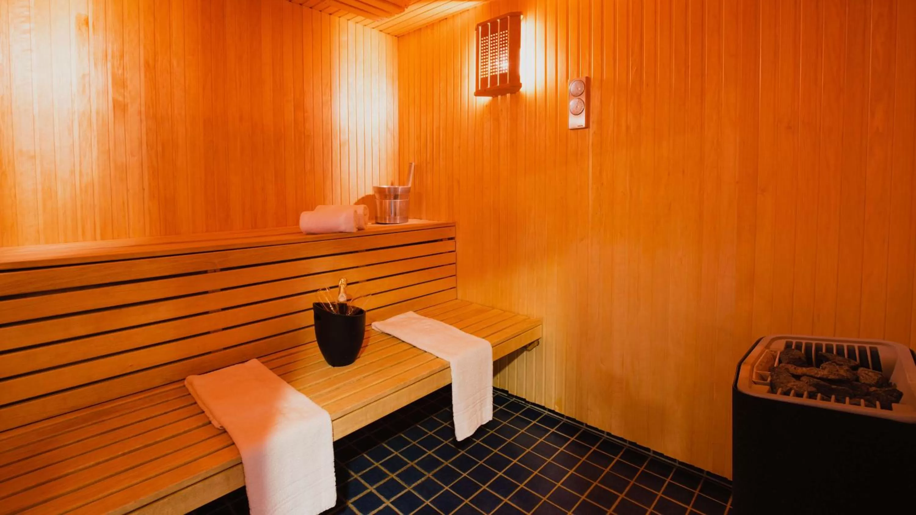 Steam room in Hotell Erikslund
