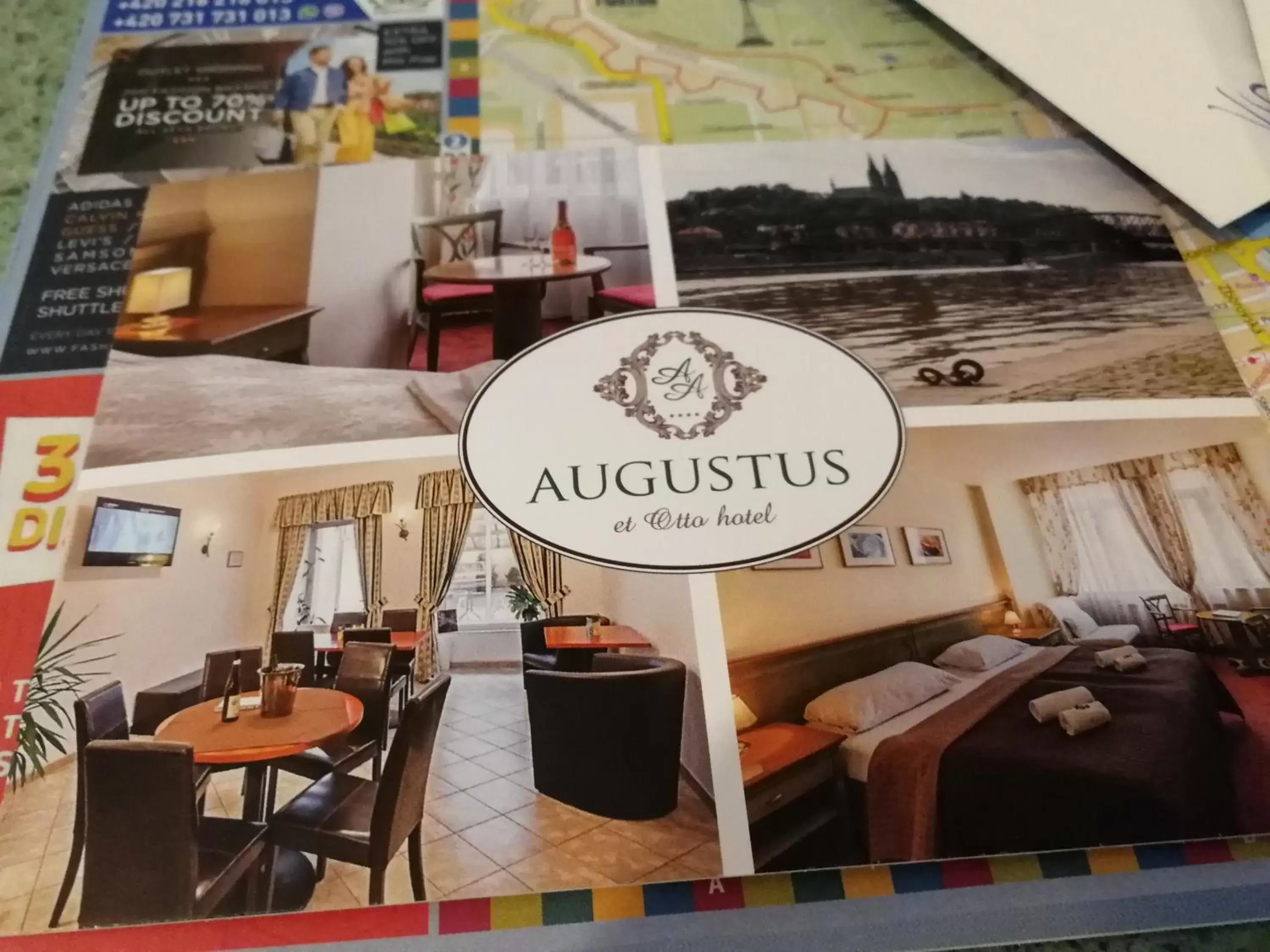 Logo/Certificate/Sign, Restaurant/Places to Eat in Hotel Augustus et Otto