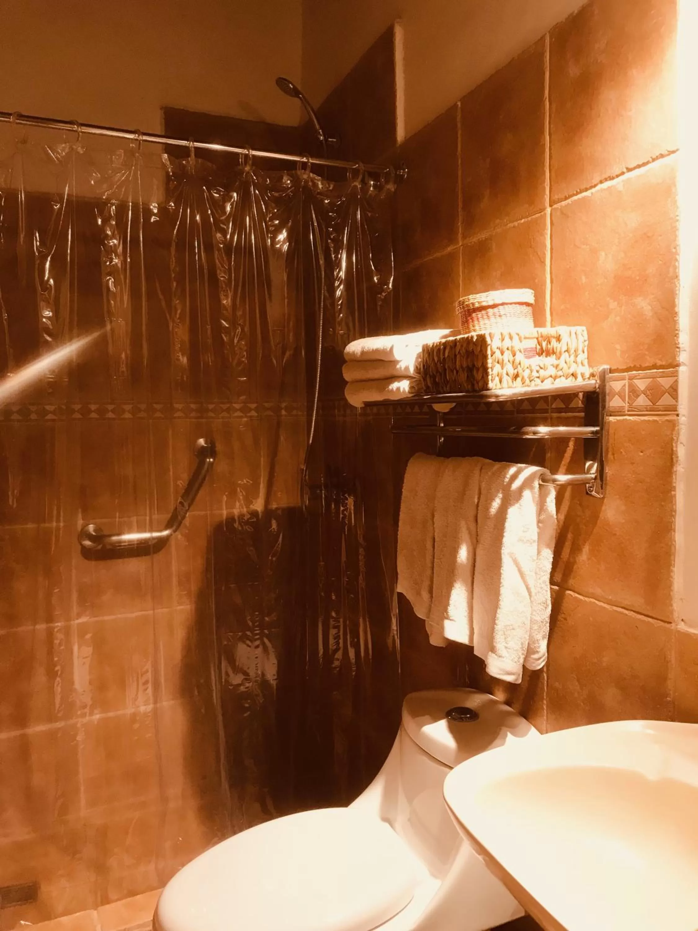 Bathroom in Hotel La Aldea