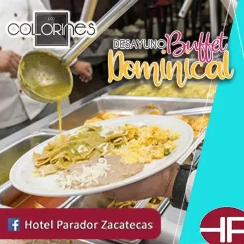 Food and drinks in Hotel Parador Zacatecas
