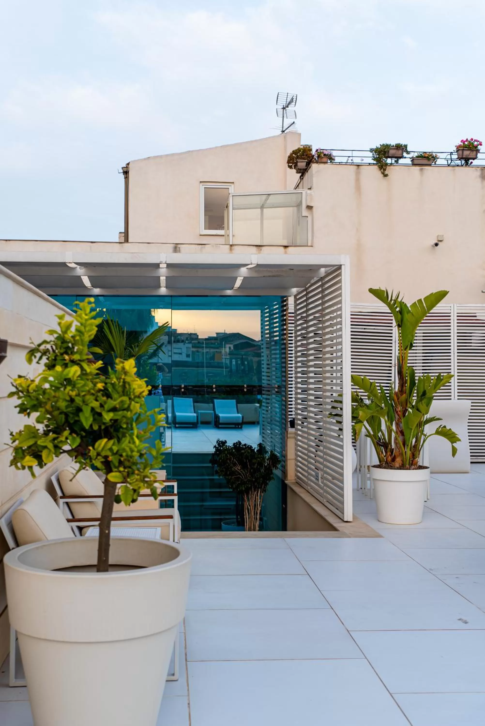 Balcony/Terrace in Caportigia Boutique Hotel