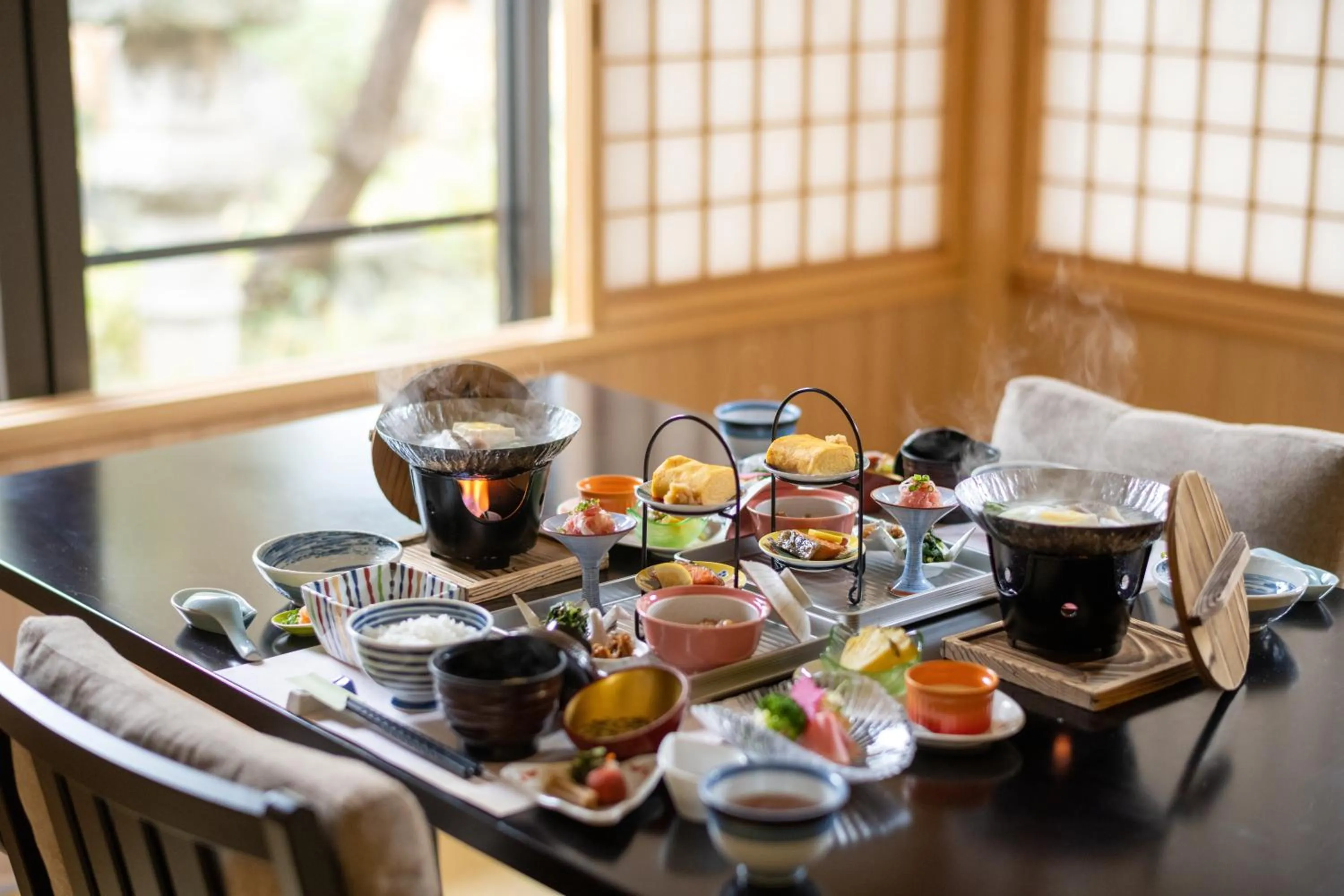 Food in Hohoemino Kuyufu Tsuruya