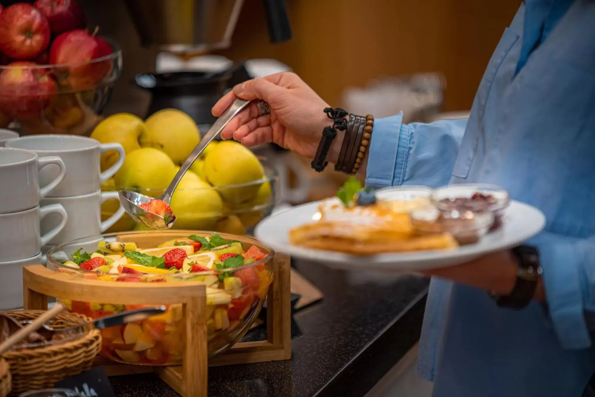 Breakfast, Food in Holiday Inn Express - Yerevan, an IHG Hotel