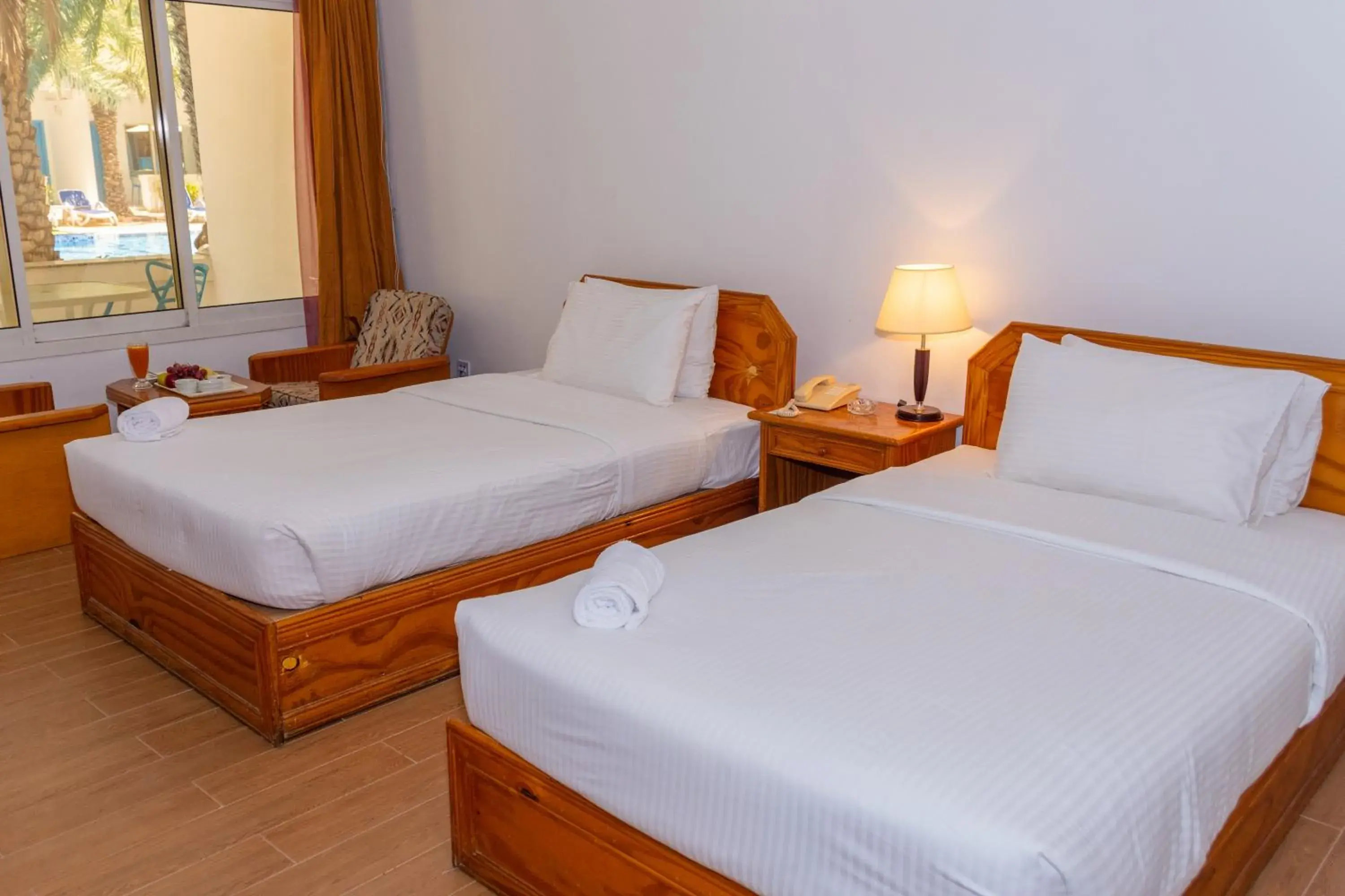 Bed in Fujairah Hotel & Resort