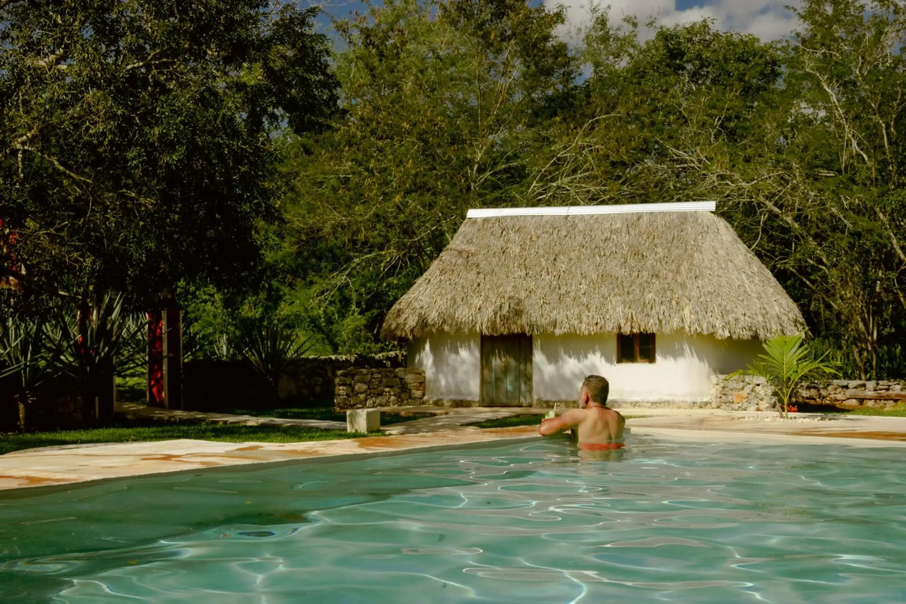 Swimming Pool in Hotel Hacienda Ticum