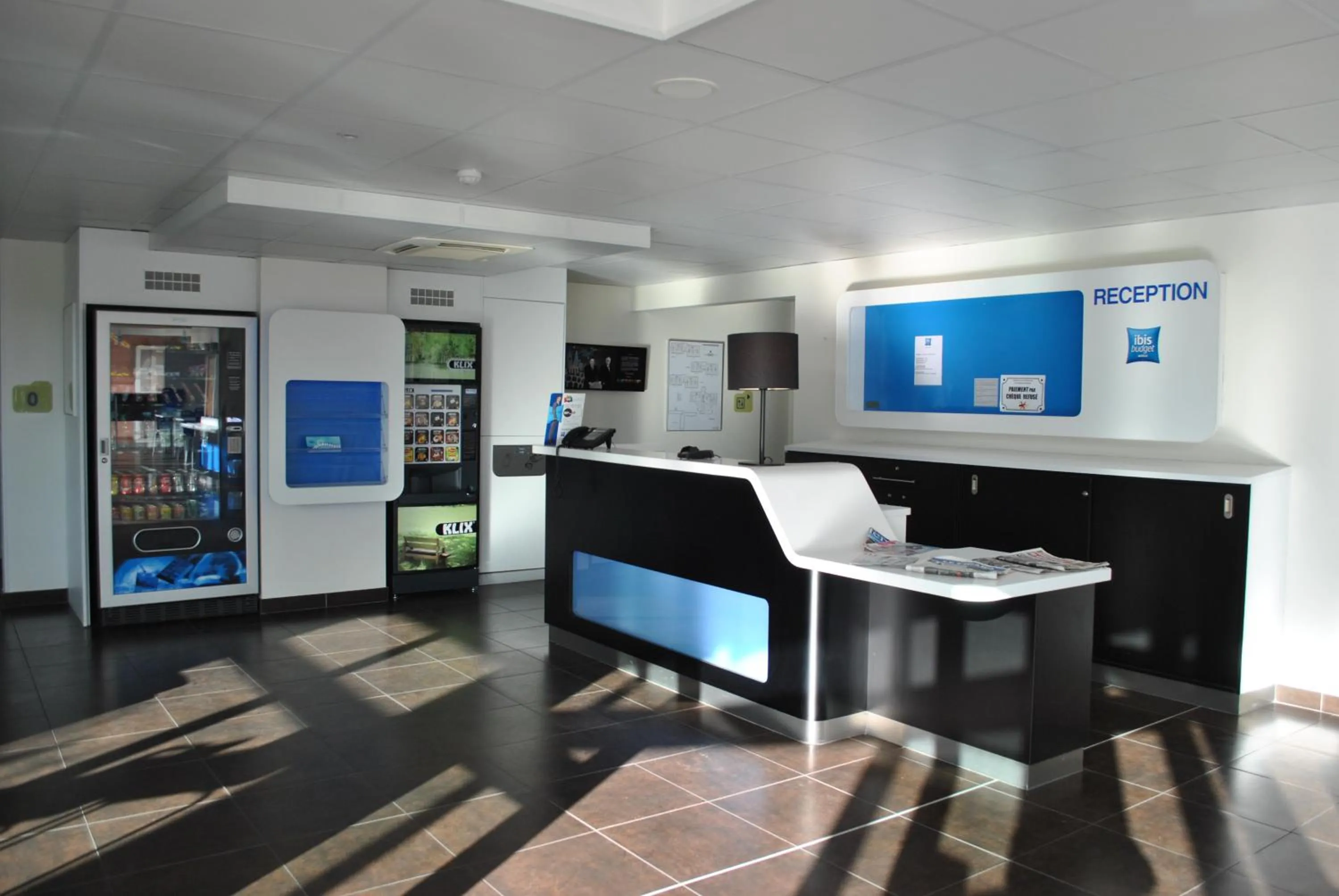 Lobby or reception in ibis budget Loriol Le Pouzin
